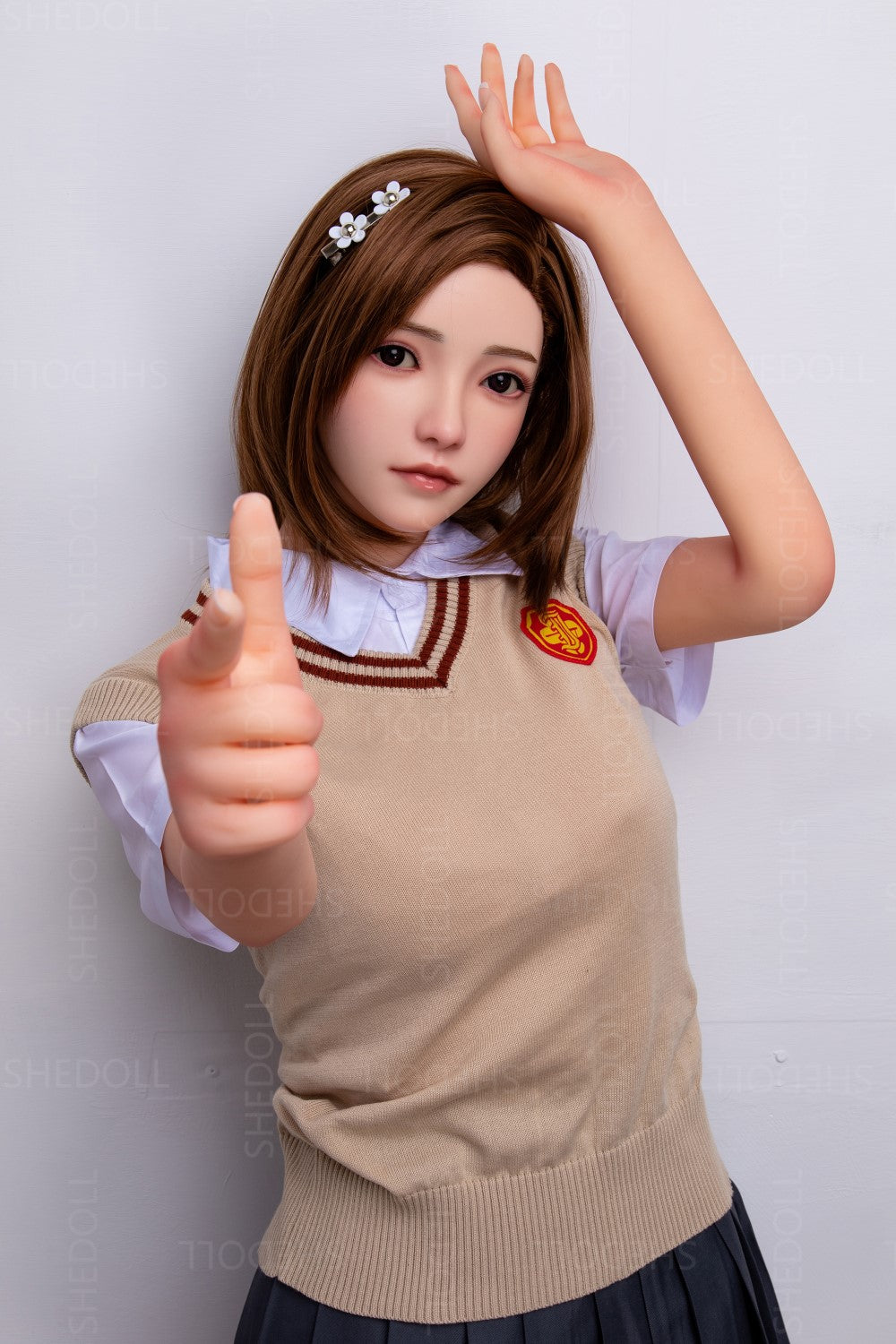 Rose sexdukke (SHEDOLL 158 cm c-cup #SH022 TPE+silikone)