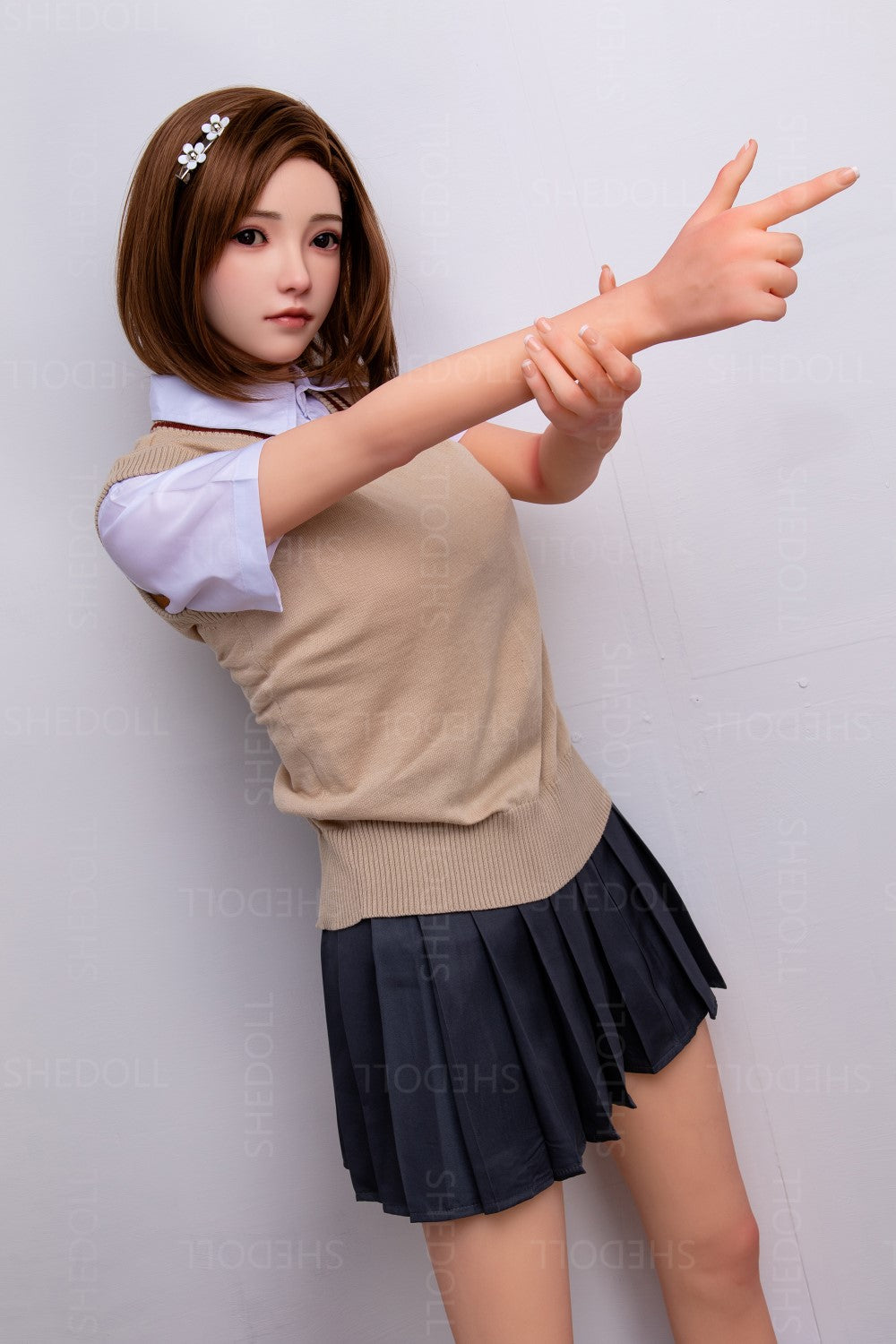 Rose sexdukke (SHEDOLL 158 cm C-cup #SH022 TPE+silikone)