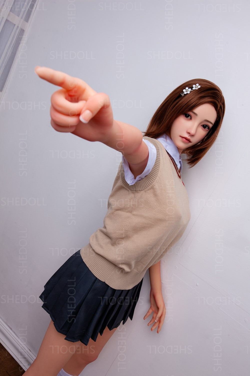 Rose sexdukke (SHEDOLL 158 cm C-cup #SH022 TPE+silikone)