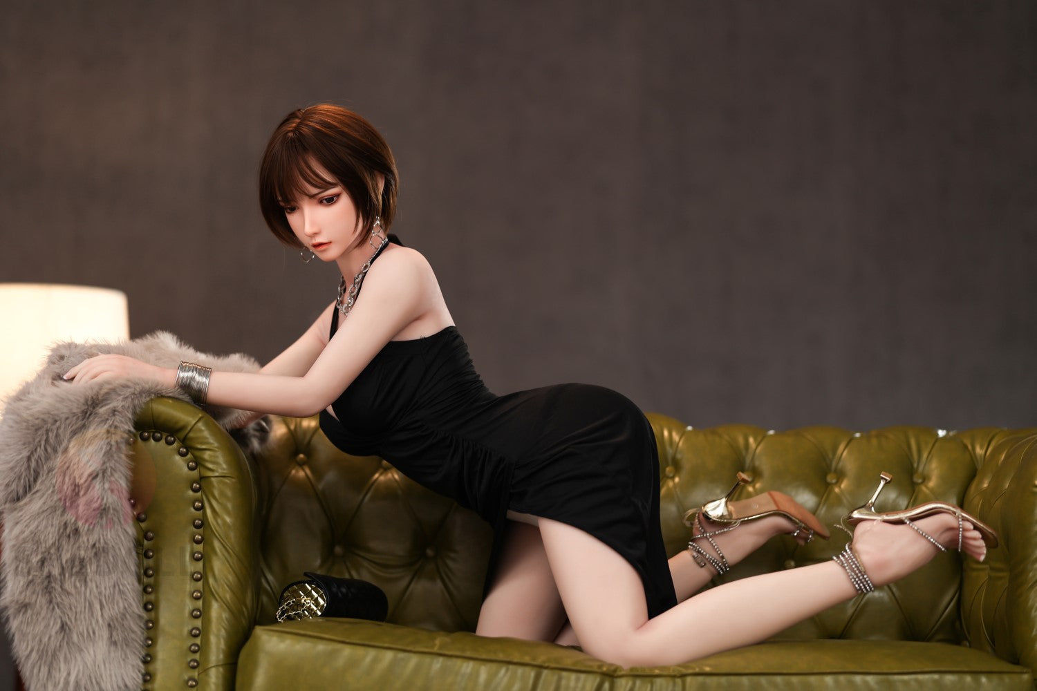 Fredfyldt sexdukke (SHEDOLL 158 cm C-cup #SH031 TPE+silikone)