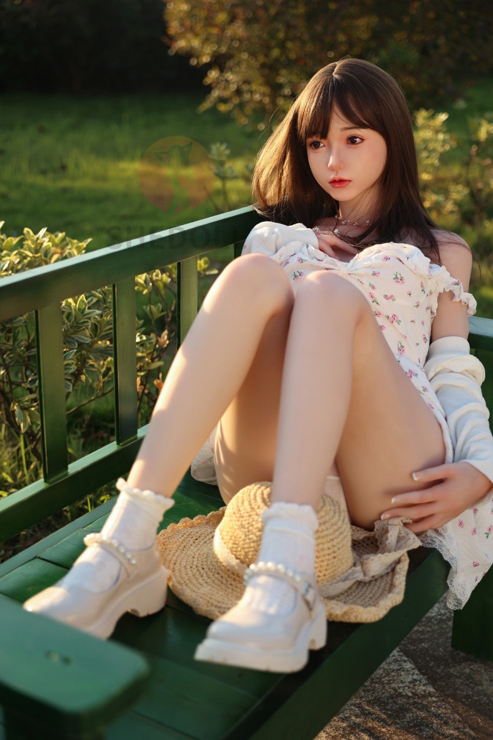 Lime sexdukke (SHEDOLL 158 cm C-cup #SH038 2.0 TPE+silikone)