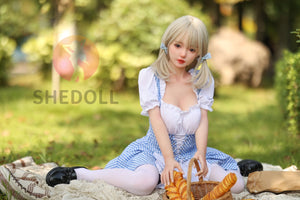 Yuan sexdukke (SHEDOLL 148 cm d-cup #SH032 TPE+silikone)