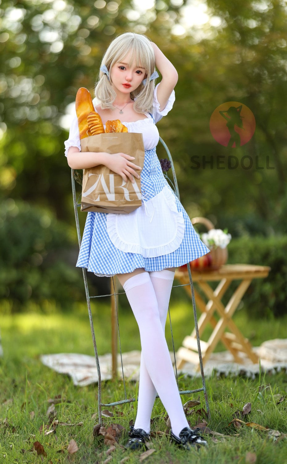 Yuan sexdukke (SHEDOLL 148 cm D-cup #SH032 TPE+silikone)