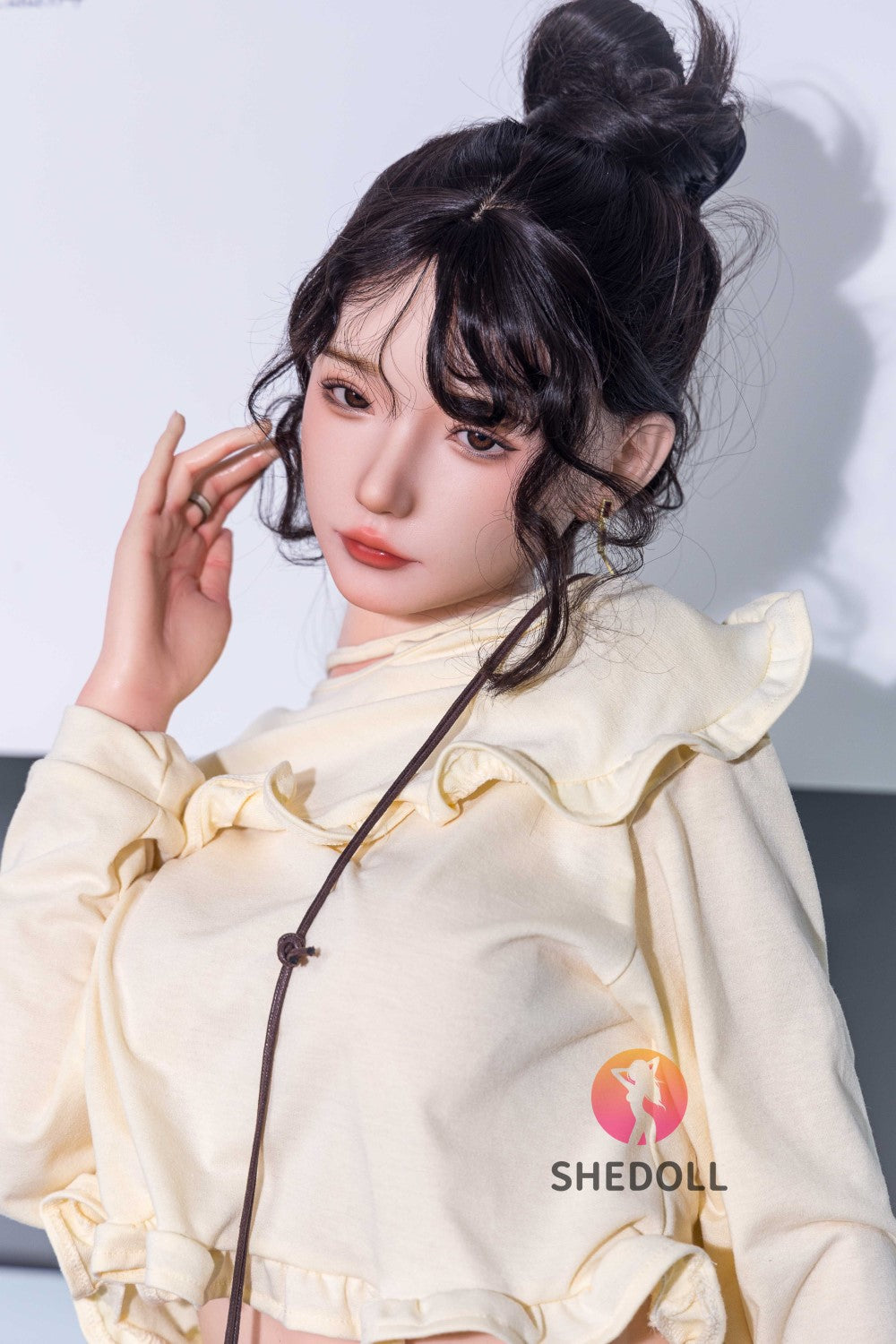 Øv sexdukke (SHEDOLL 158 cm C-cup #SH047 2.0 silikone)