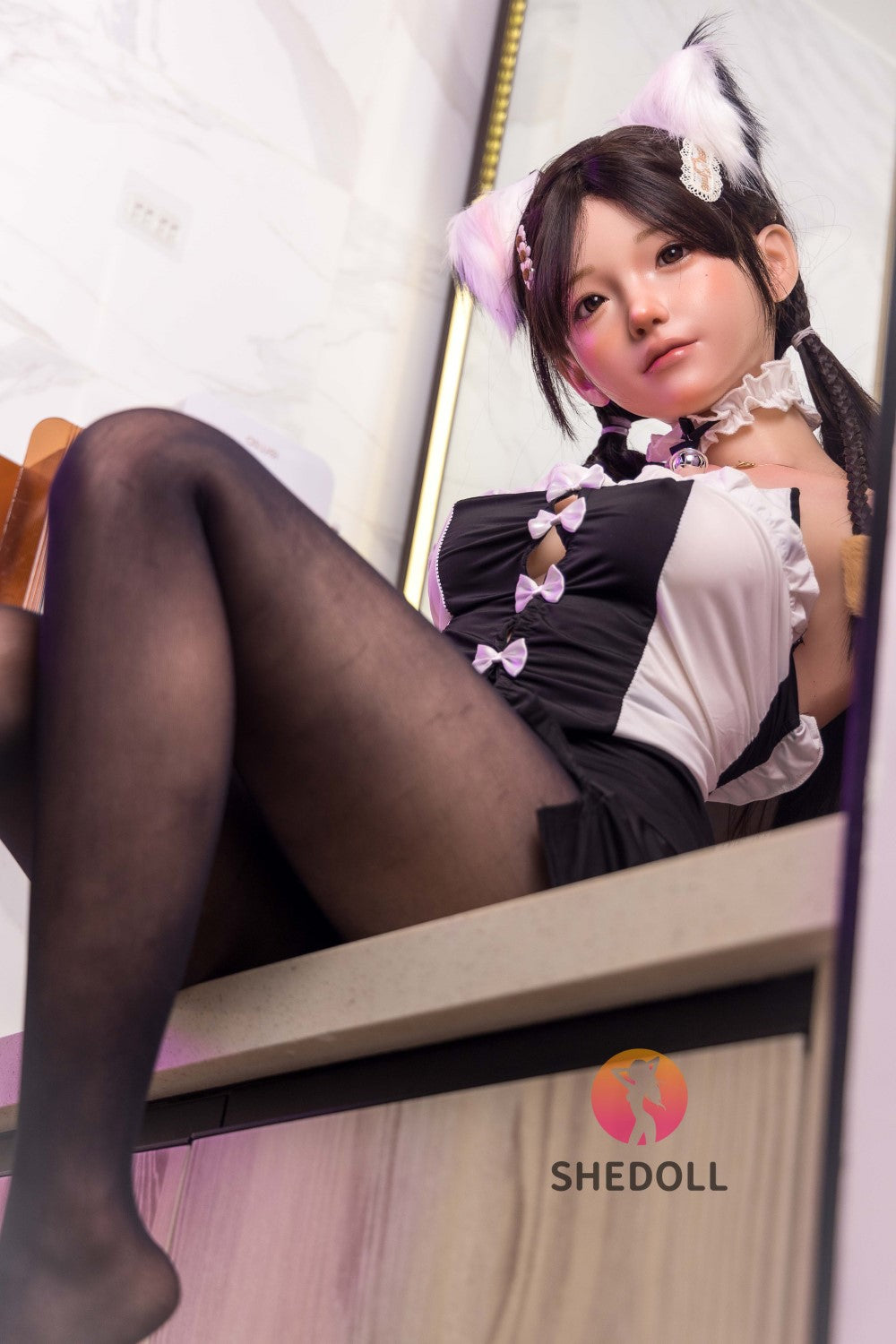 Sylvia sexdukke (SHEDOLL 148 cm D-cup #SH048 silikone)