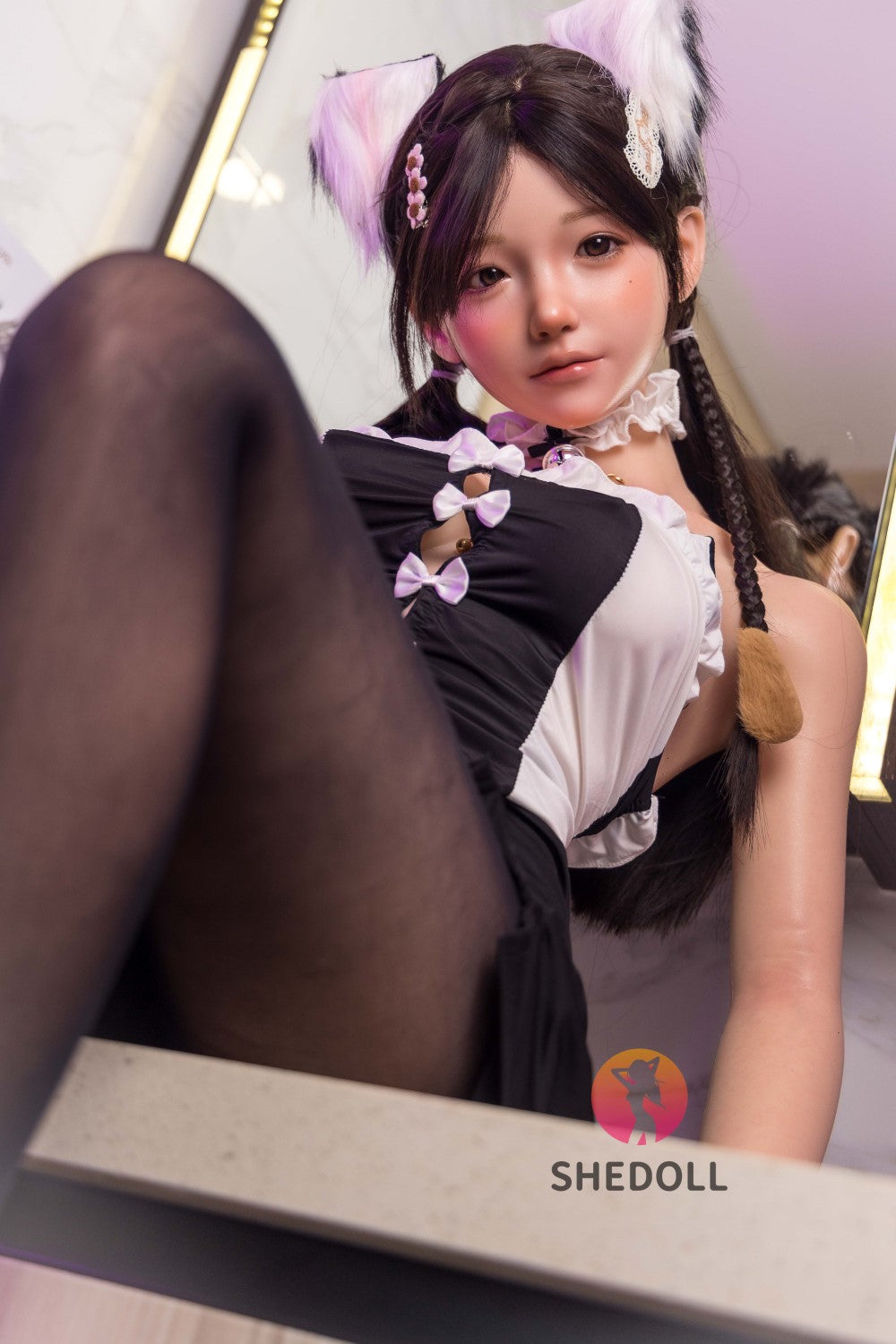 Sylvia sexdukke (SHEDOLL 148 cm D-cup #SH048 silikone)