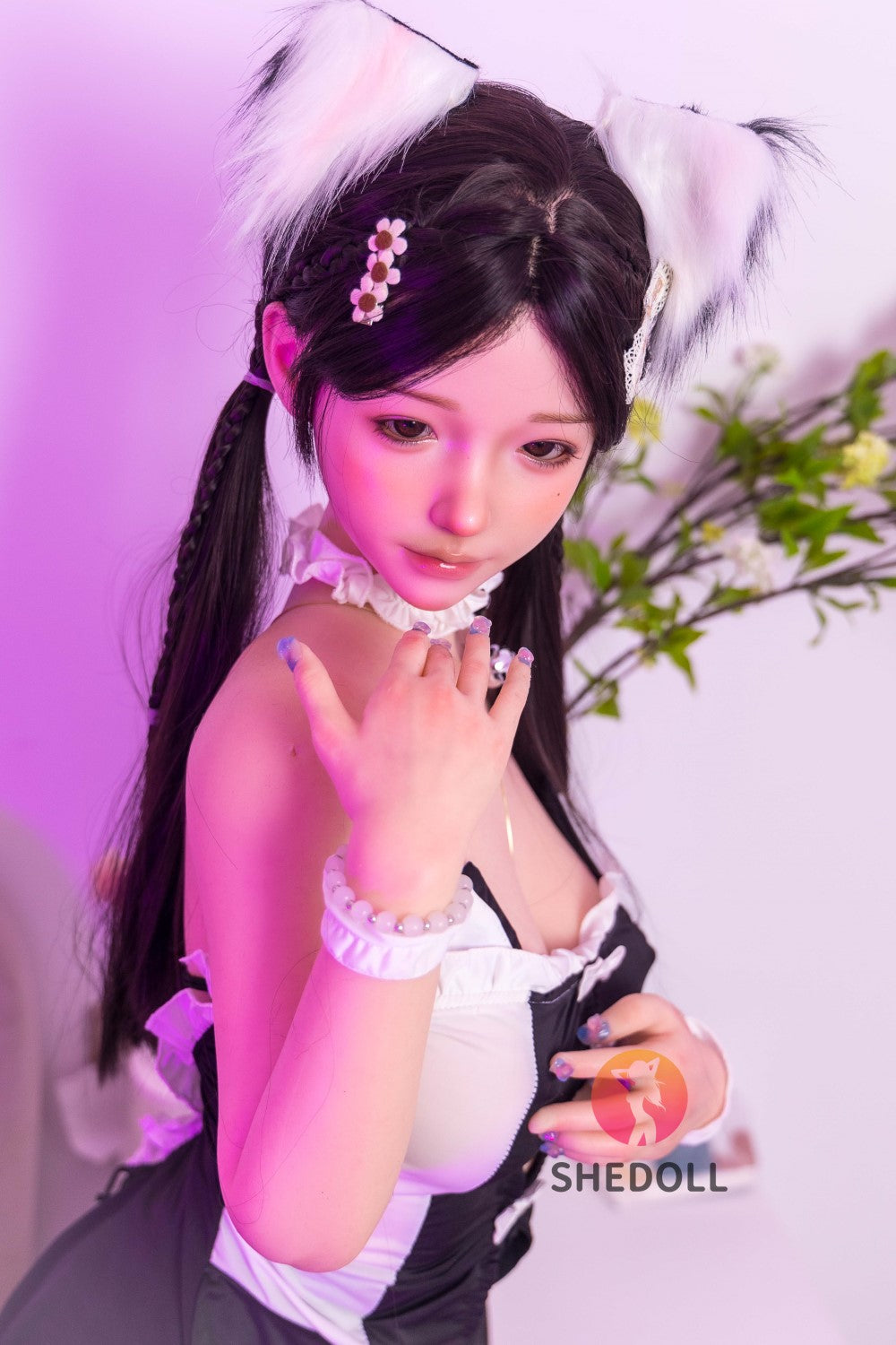 Sylvia sexdukke (SHEDOLL 148 cm D-cup #SH048 silikone)