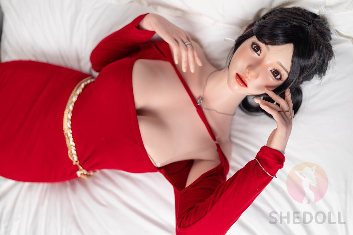 Rose sexdukke (SHEDOLL 165 cm E-cup #SH051 2.0 silikone)