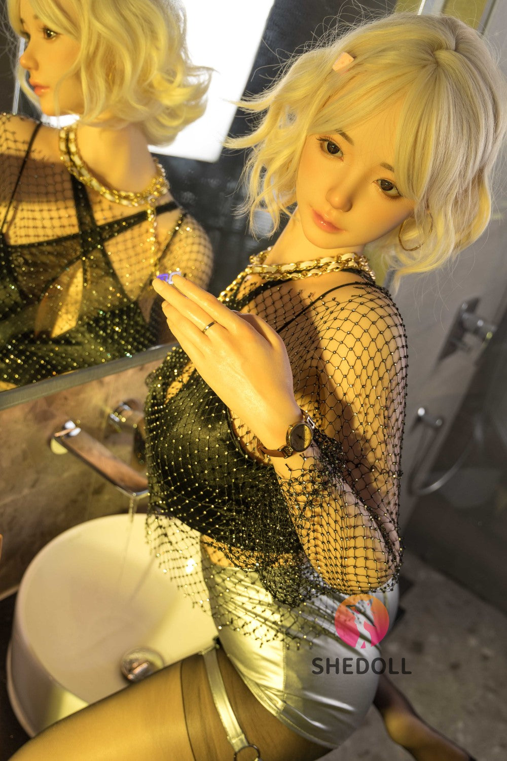 Zara sexdukke (SHEDOLL 165 cm E-cup #SH055 silikone)