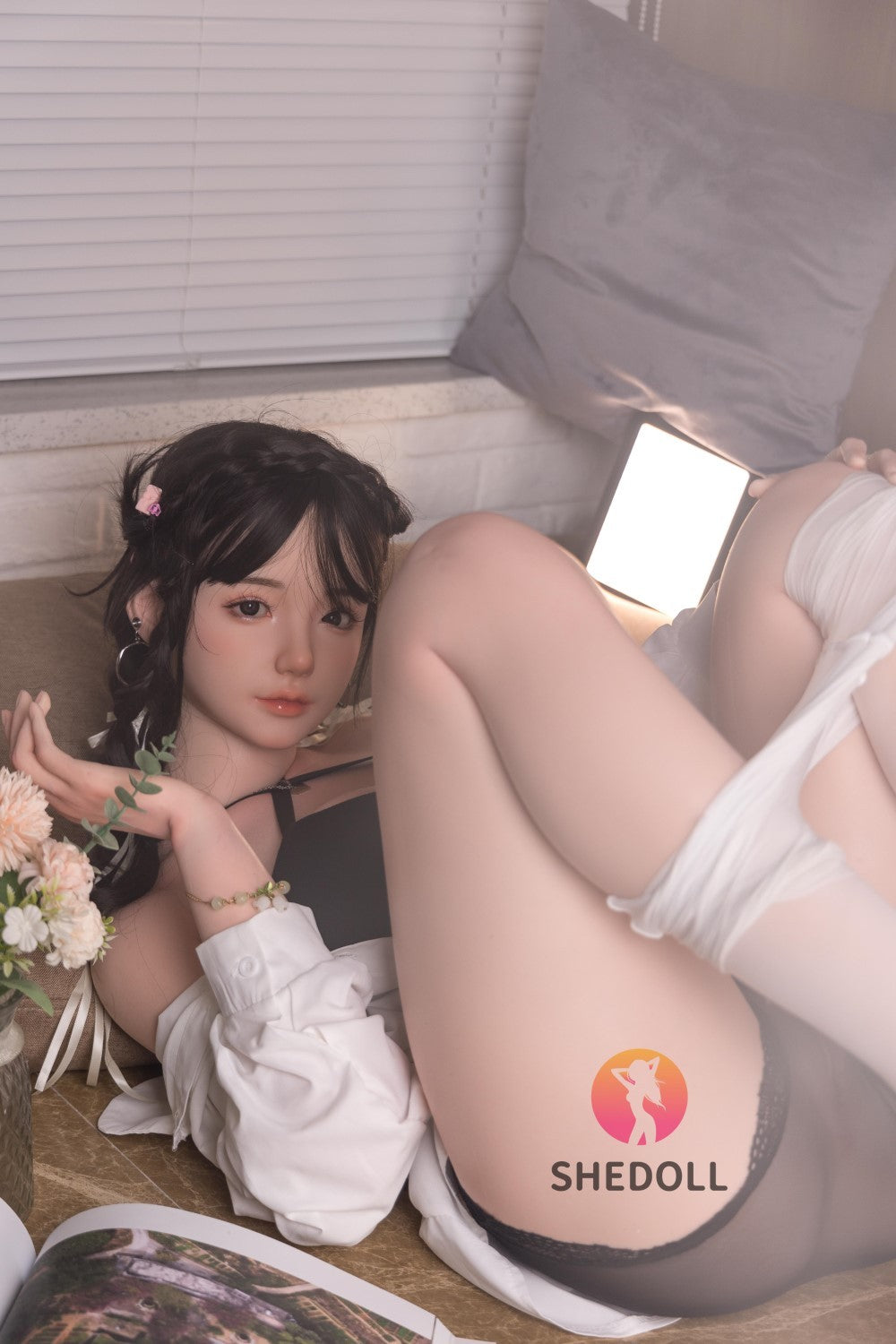 Zara sexdukke (SHEDOLL 165 cm E-cup #SH056 silikone)