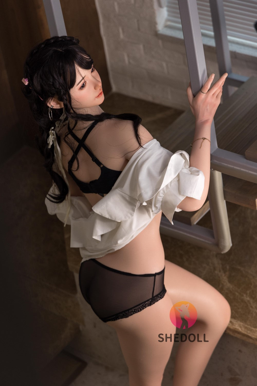 Zara sexdukke (SHEDOLL 165 cm E-cup #SH056 silikone)