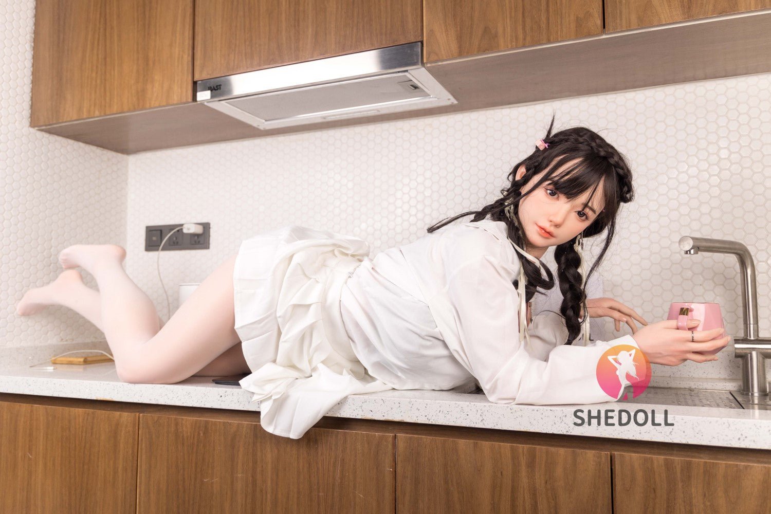 Zara sexdukke (SHEDOLL 165 cm E-cup #SH057 silikone)