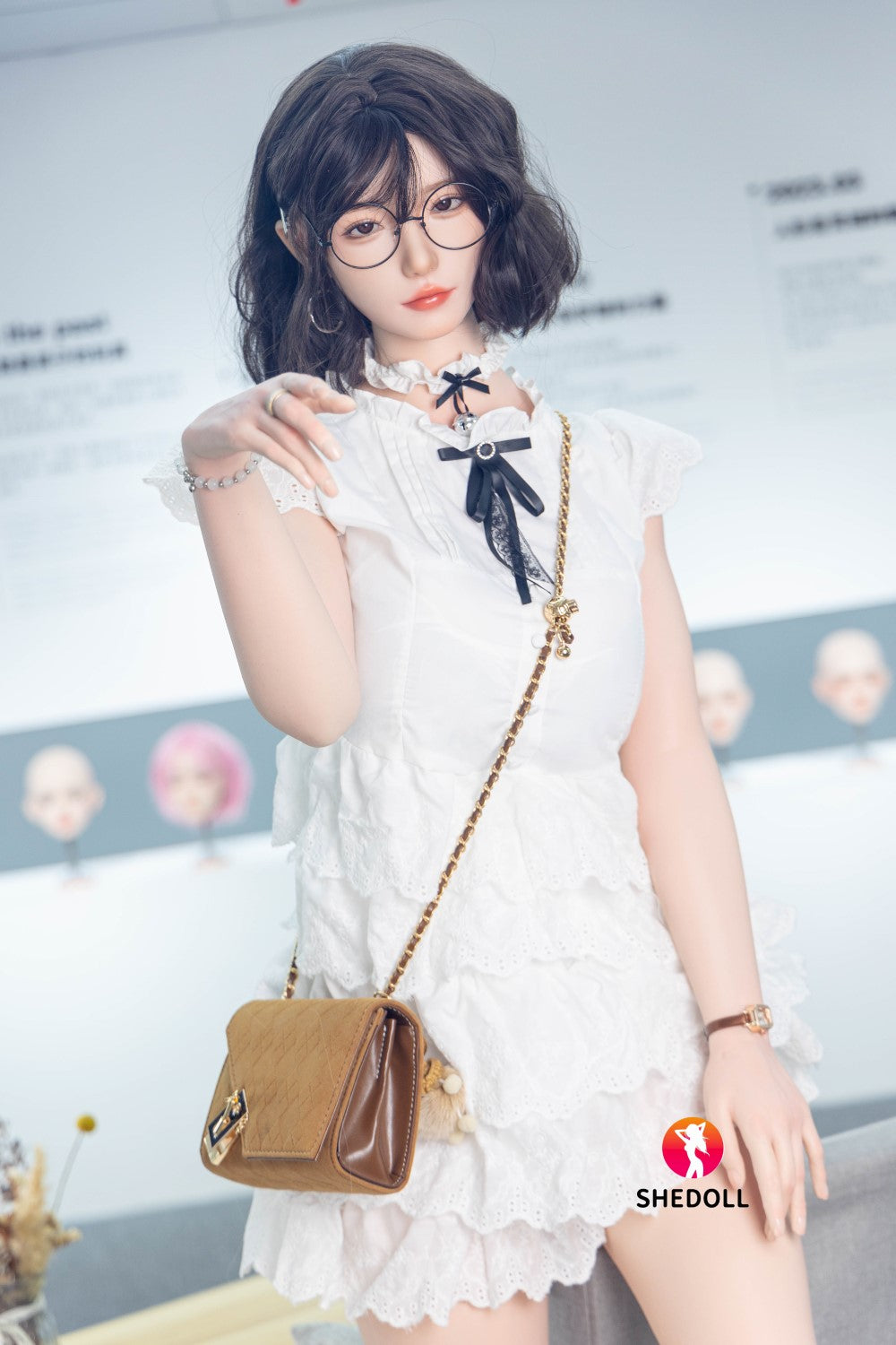 Øv sexdukke (SHEDOLL 165 cm E-cup #SH058 2.0 silikone)