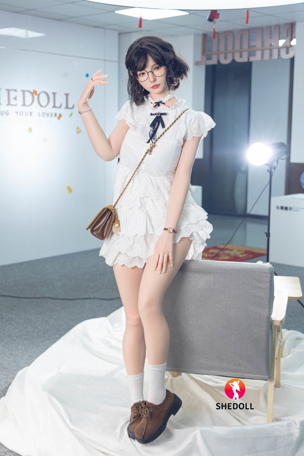 Øv sexdukke (SHEDOLL 165 cm E-cup #SH058 2.0 silikone)
