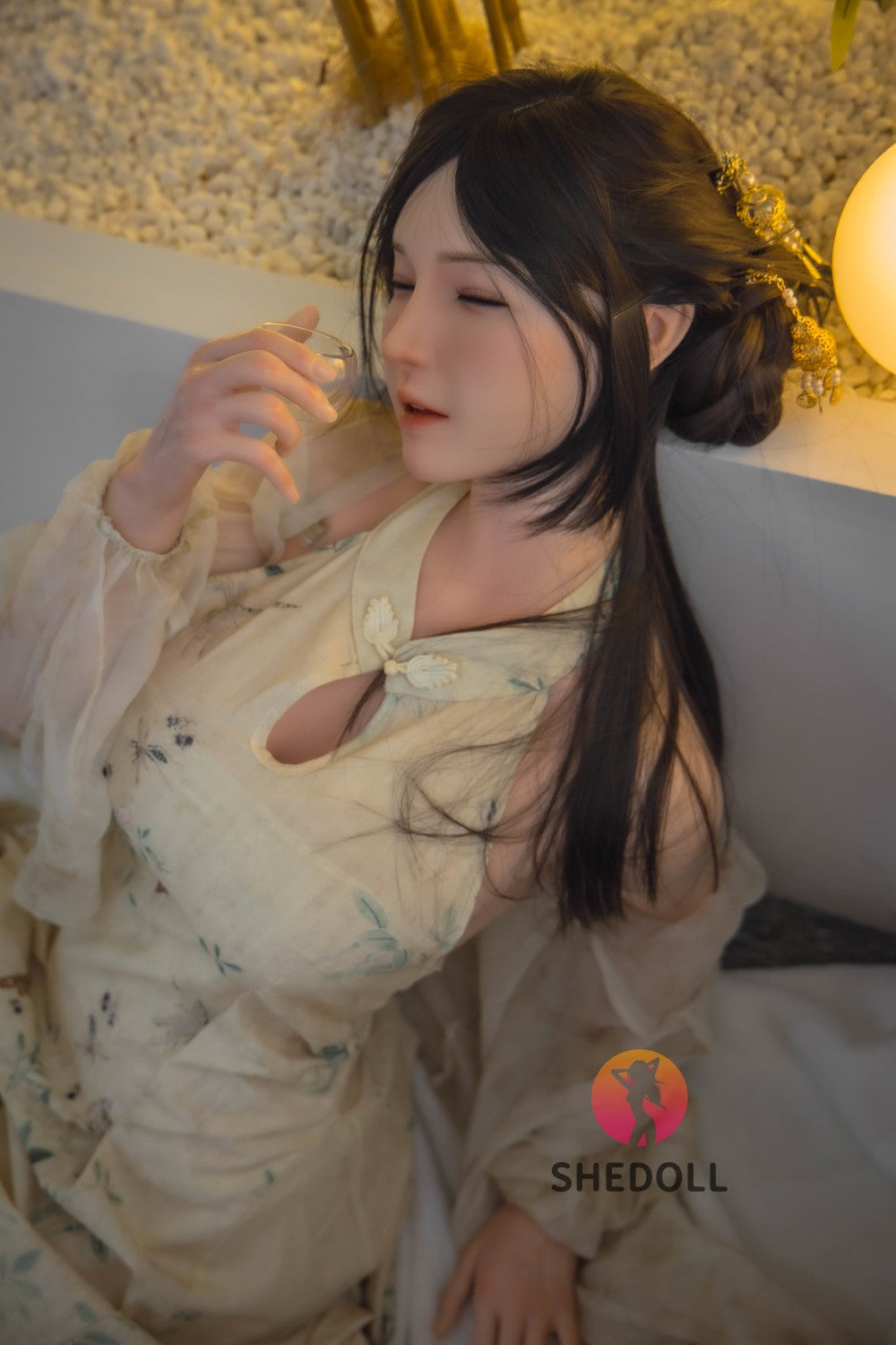 Drøm sexdukke (SHEDOLL 165 cm E-cup #SH068 silikone)