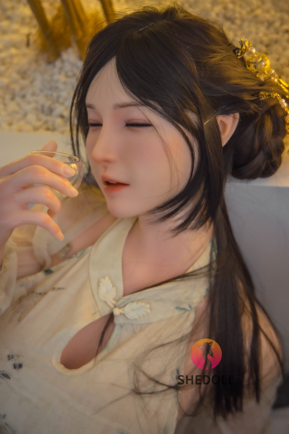 Drøm sexdukke (SHEDOLL 165 cm E-cup #SH068 silikone)