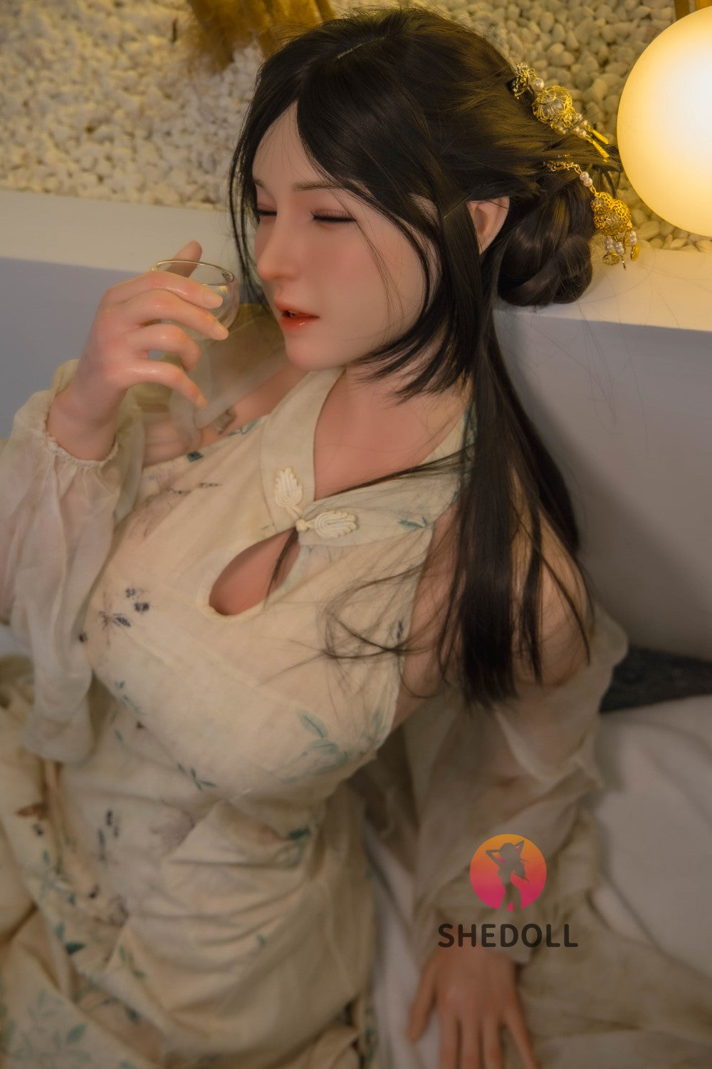Drøm sexdukke (SHEDOLL 165 cm E-cup #SH068 silikone)