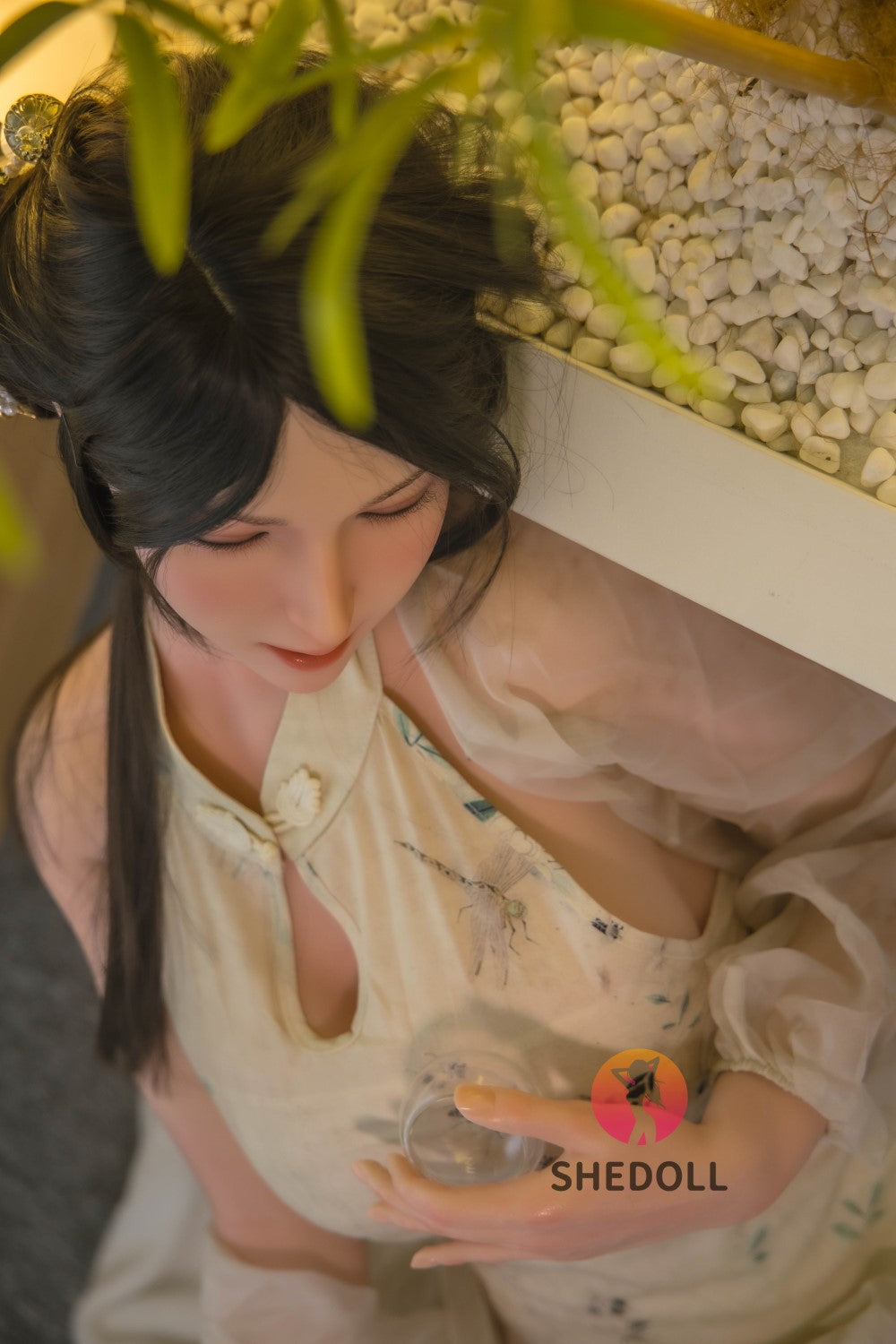 Drøm sexdukke (SHEDOLL 165 cm E-cup #SH068 silikone)