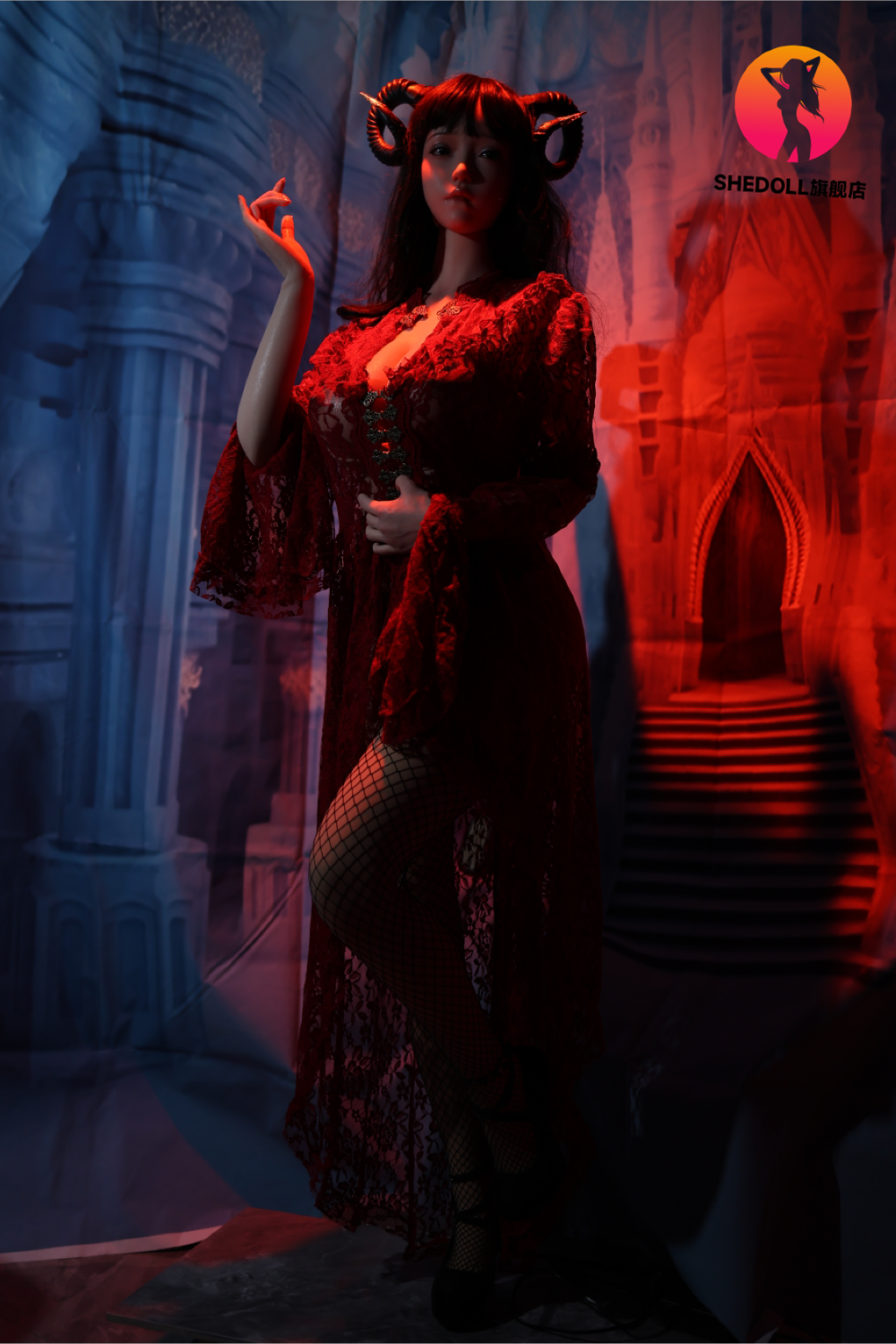 Chole sexdukke (SHEDOLL 163 cm H-cup #SH071 silikone)