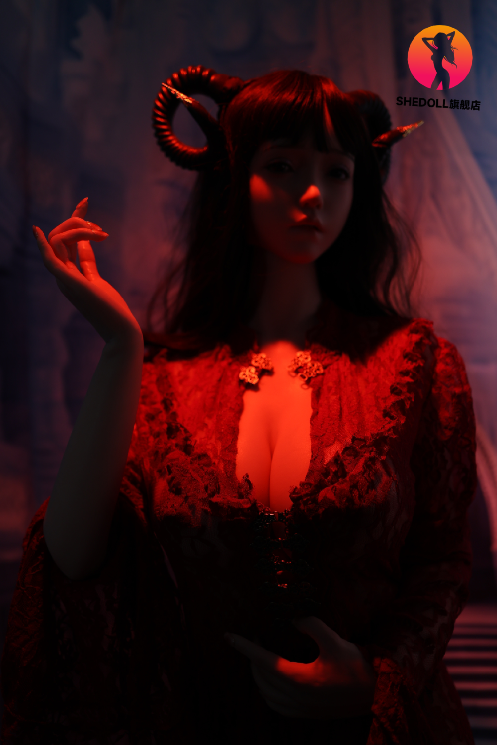 Chole sexdukke (SHEDOLL 163 cm H-cup #SH071 silikone)