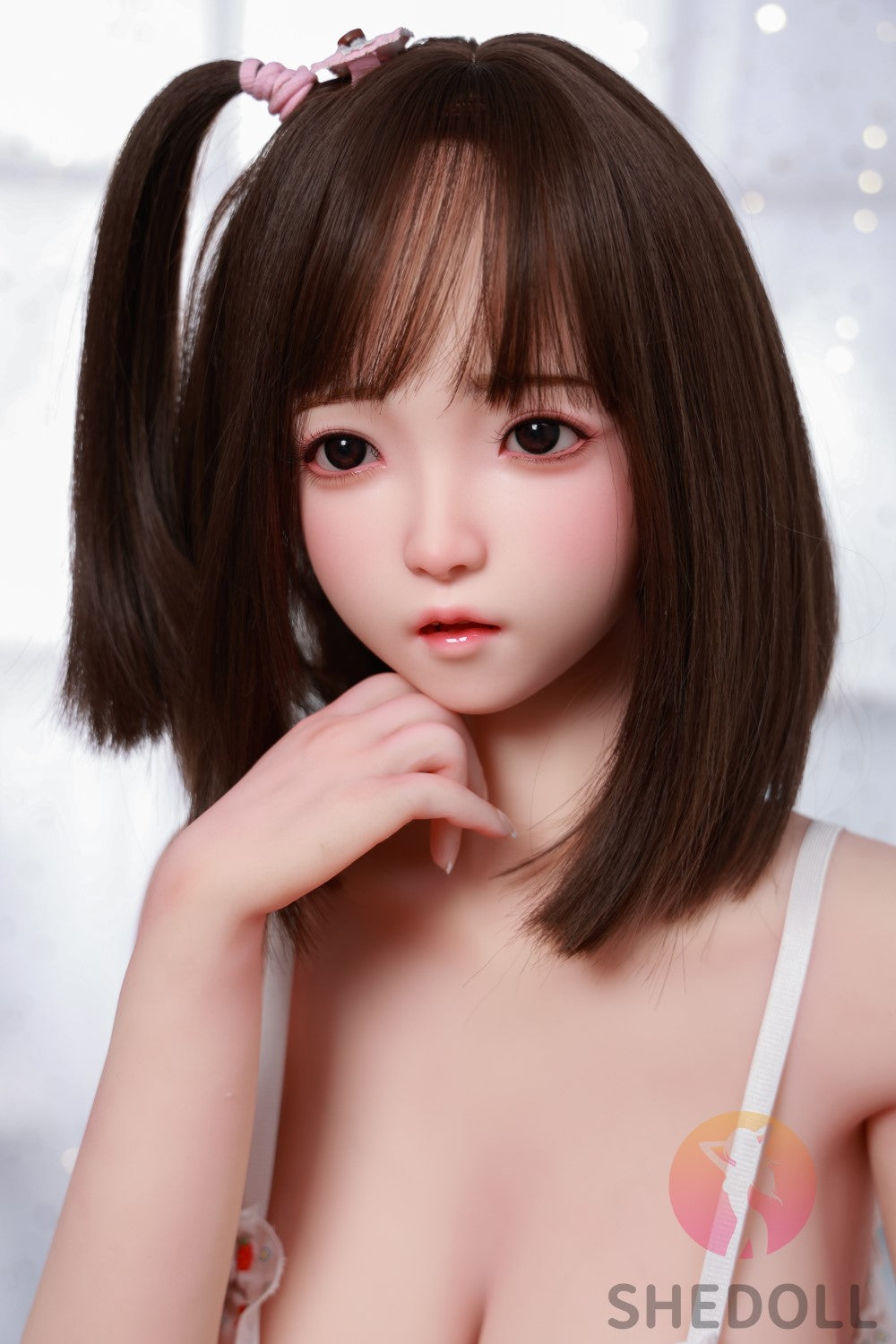 Slik sexdukke (SHEDOLL 148 cm D-cup #SH077 2.0 TPE+silikone)