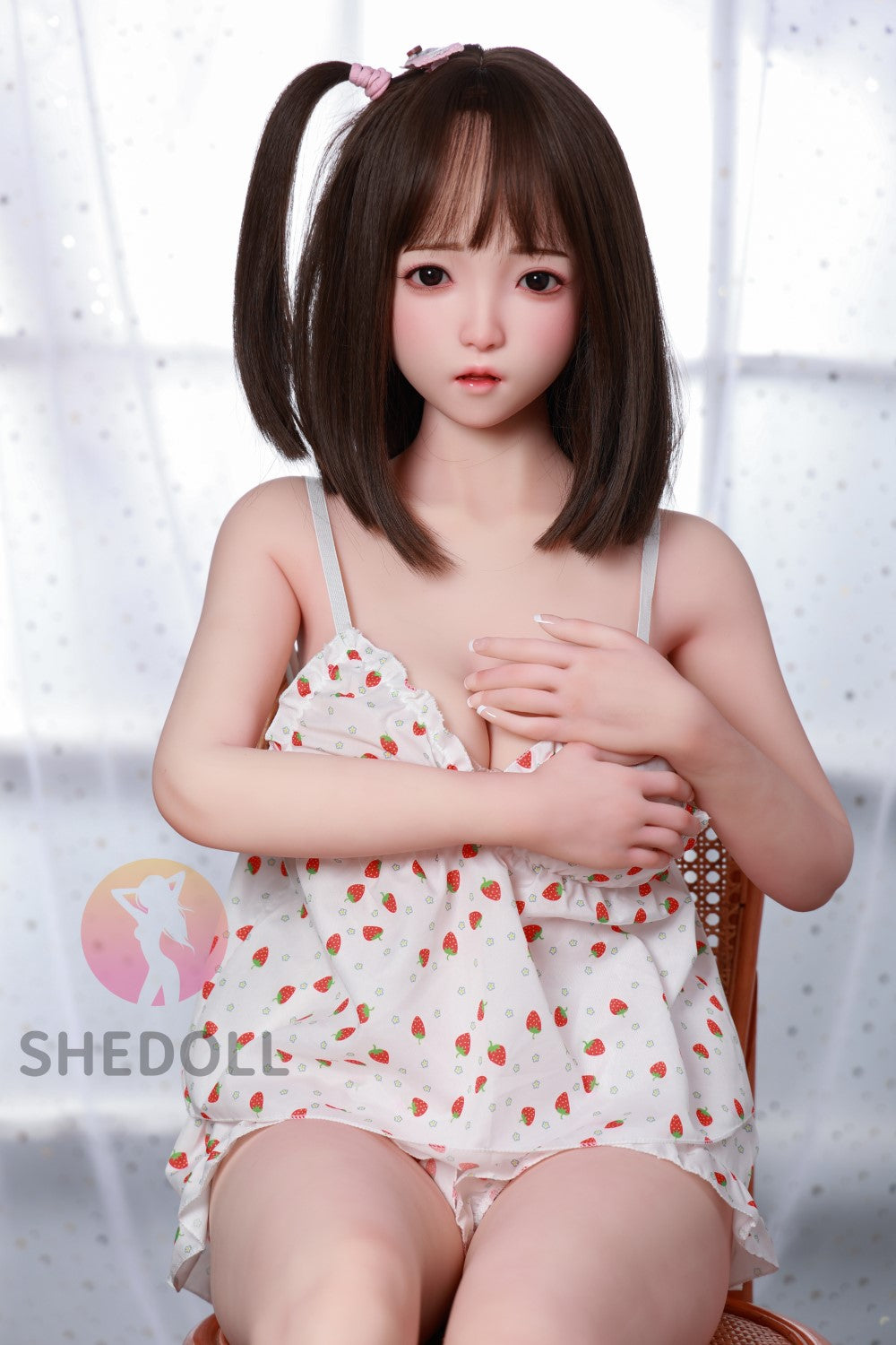 Slik sexdukke (SHEDOLL 148 cm d-cup #SH077 2.0 TPE+silikone)