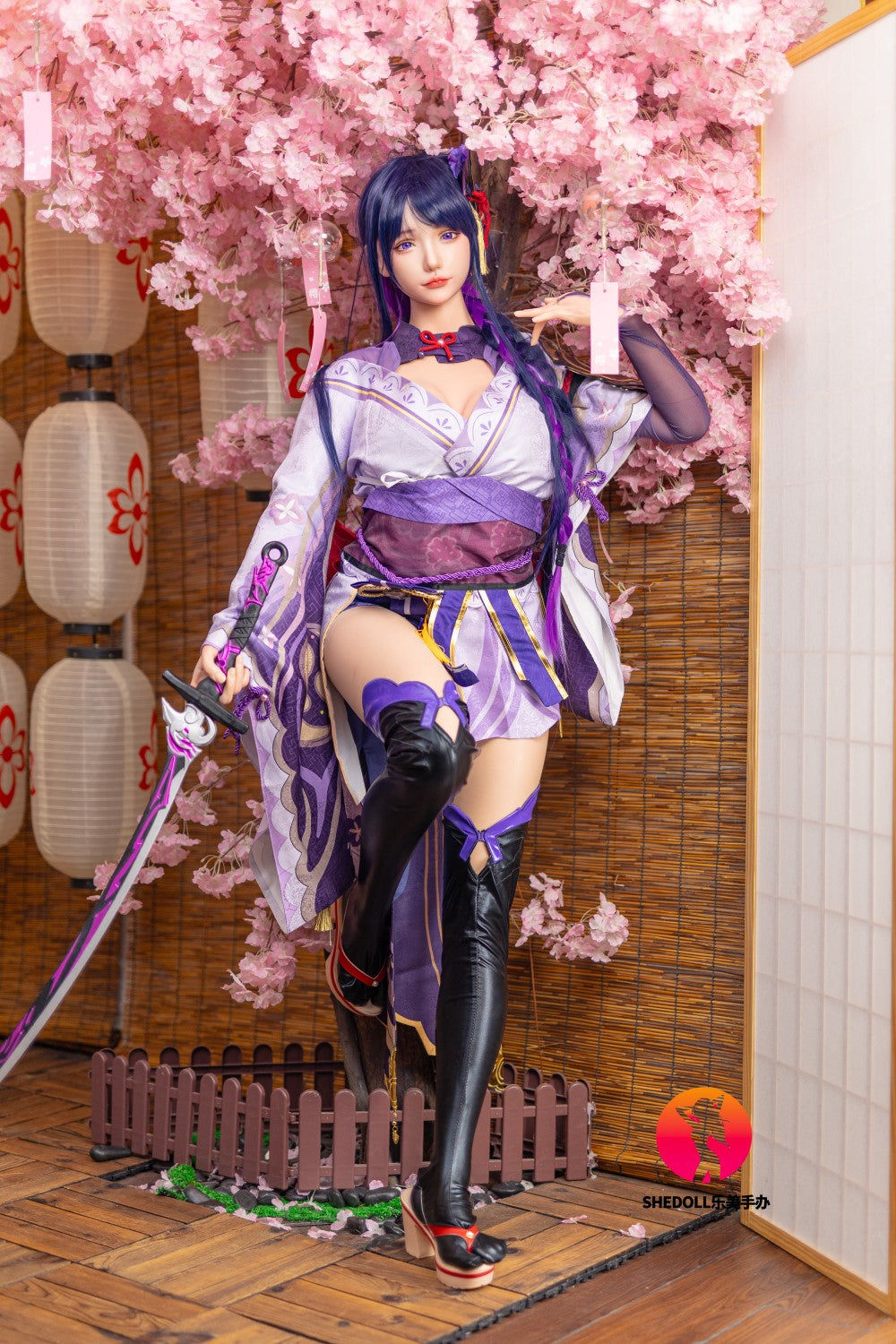 Charlene sexdukke (SHEDOLL 165 cm E-cup #SH085 2.0 silikone)