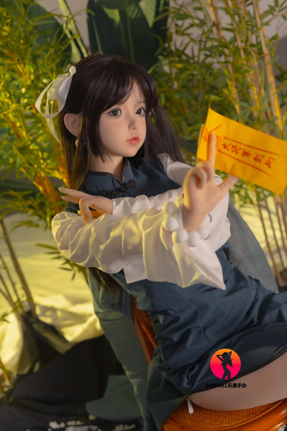 Dora sexdukke (SHEDOLL 148 cm D-cup #SH086 2.0 silikone)