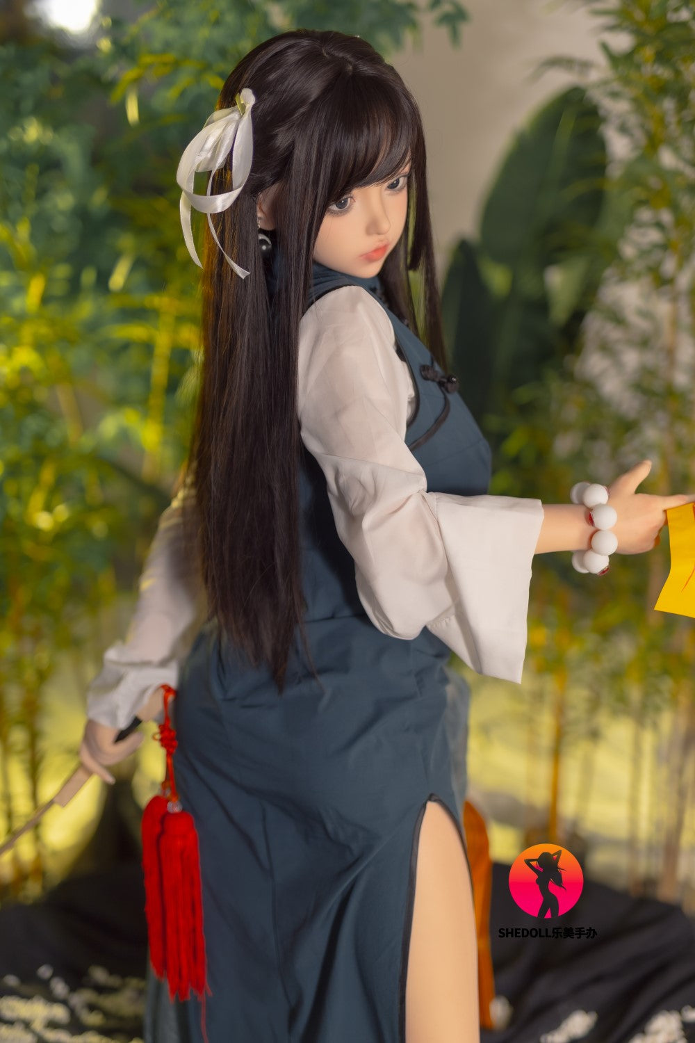 Dora sexdukke (SHEDOLL 148 cm D-cup #SH086 2.0 silikone)