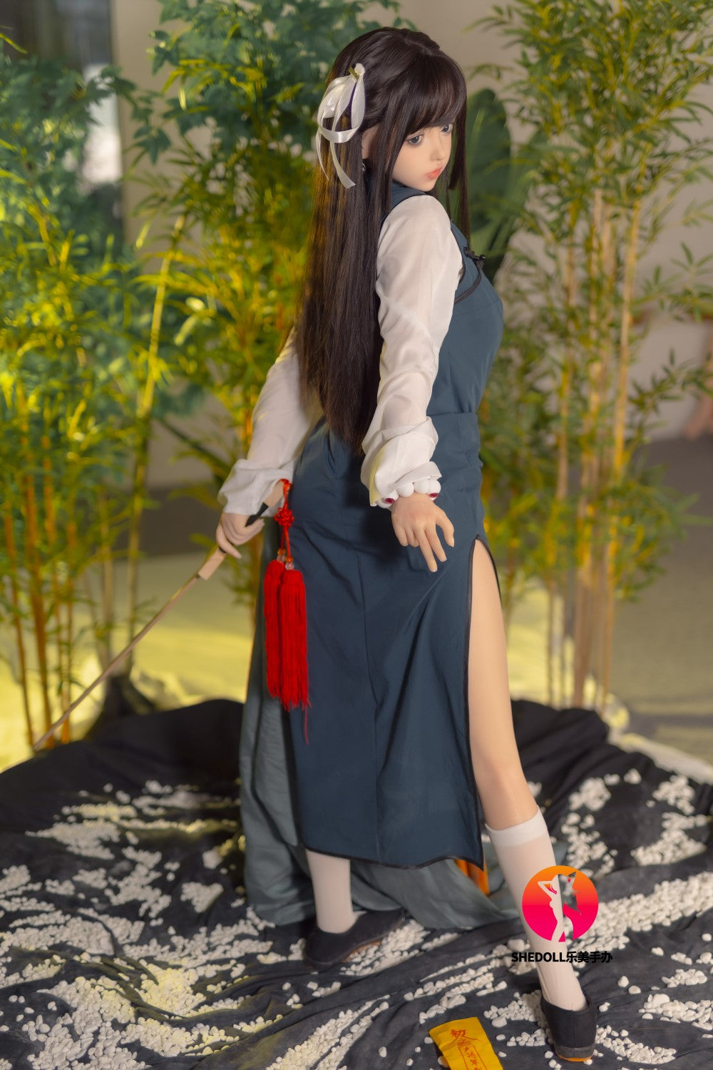 Dora sexdukke (SHEDOLL 148 cm D-cup #SH086 2.0 silikone)