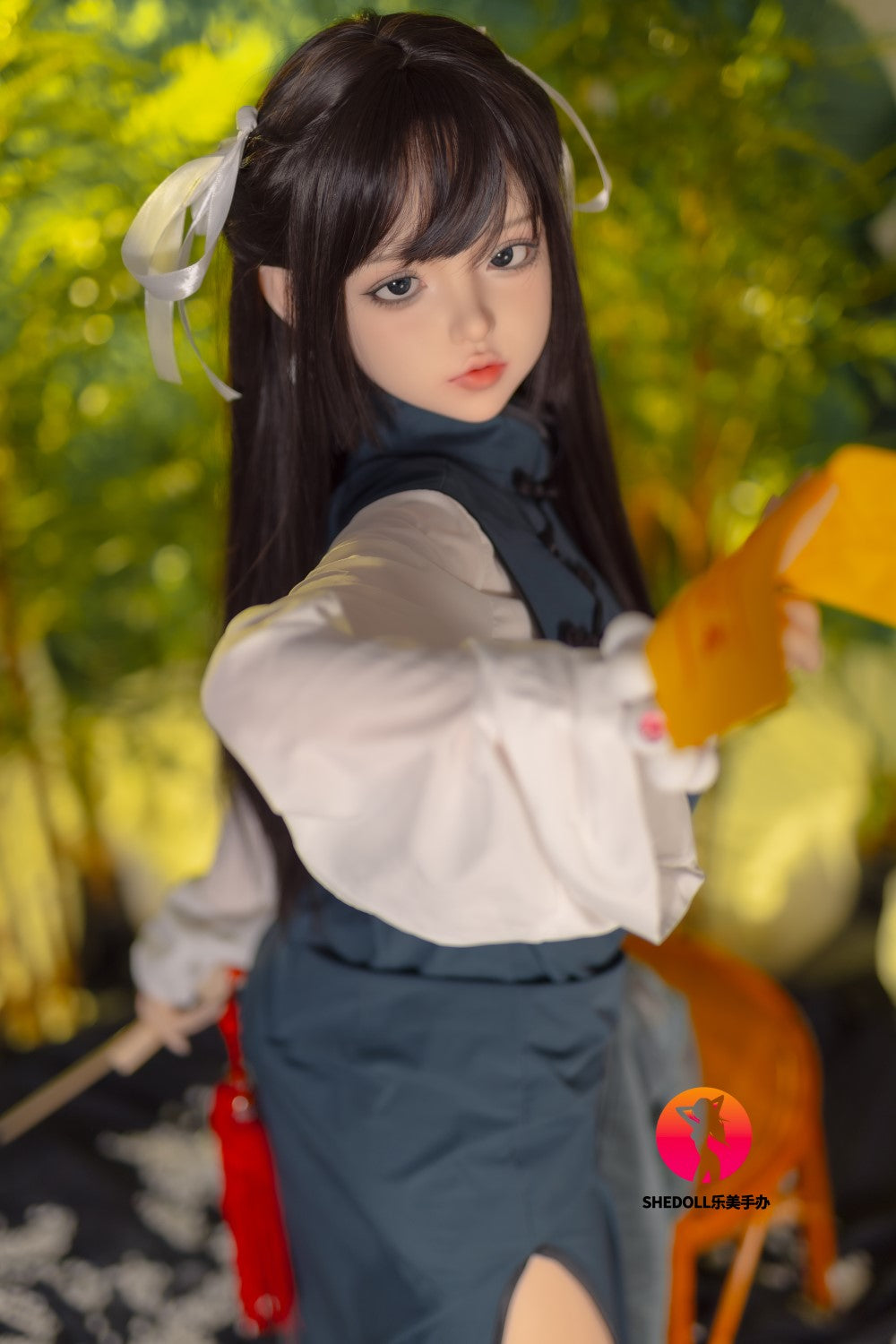 Dora sexdukke (SHEDOLL 148 cm D-cup #SH086 2.0 silikone)