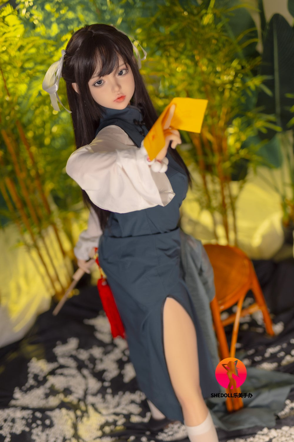 Dora sexdukke (SHEDOLL 148 cm D-cup #SH086 2.0 silikone)