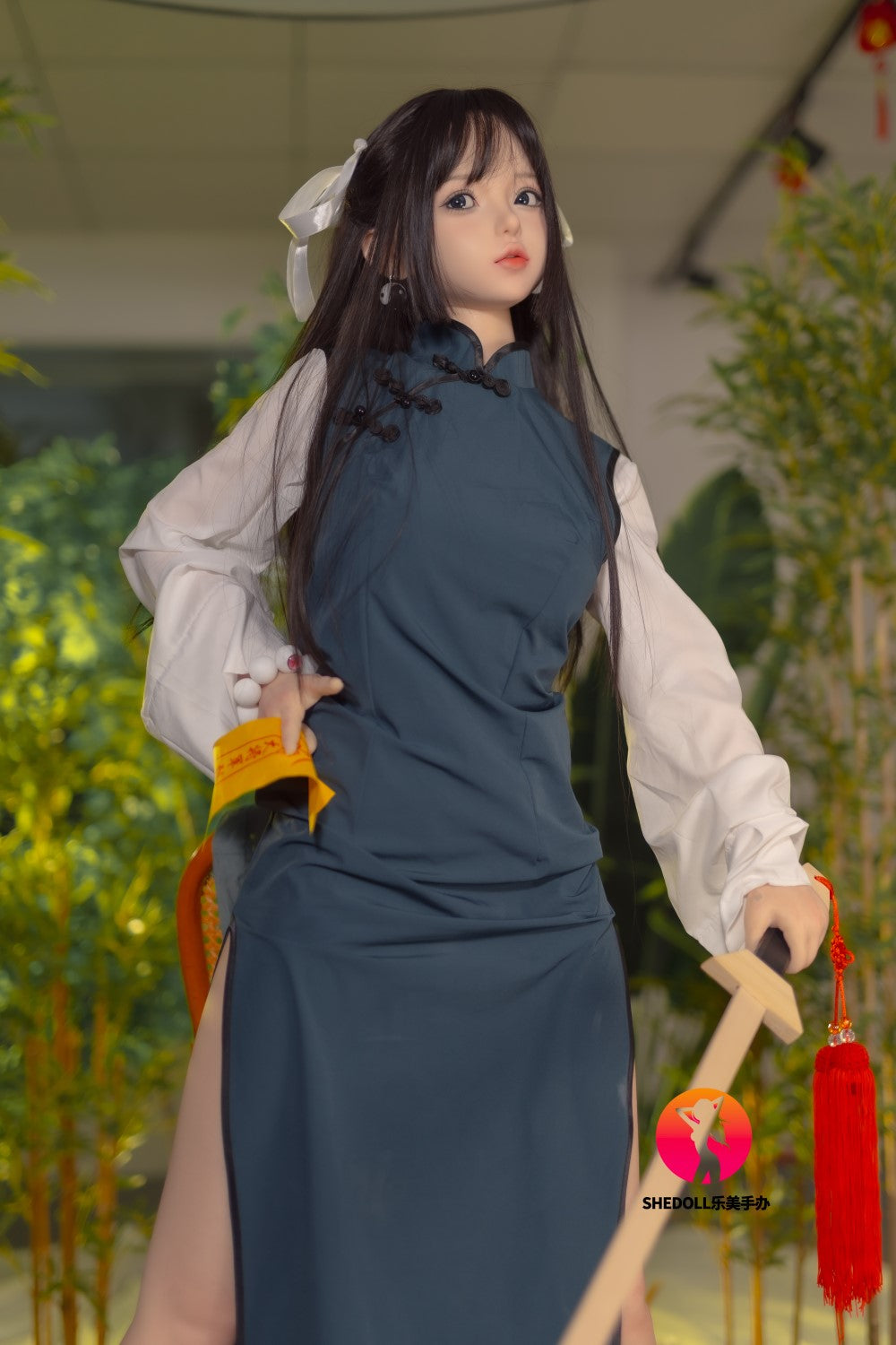 Dora sexdukke (SHEDOLL 148 cm D-cup #SH086 2.0 silikone)