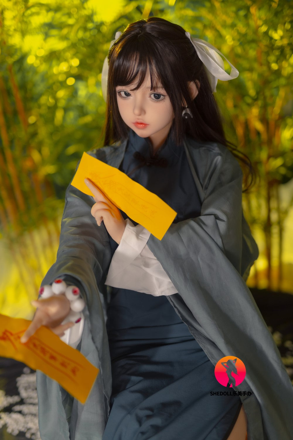 Dora sexdukke (SHEDOLL 148 cm D-cup #SH086 2.0 silikone)