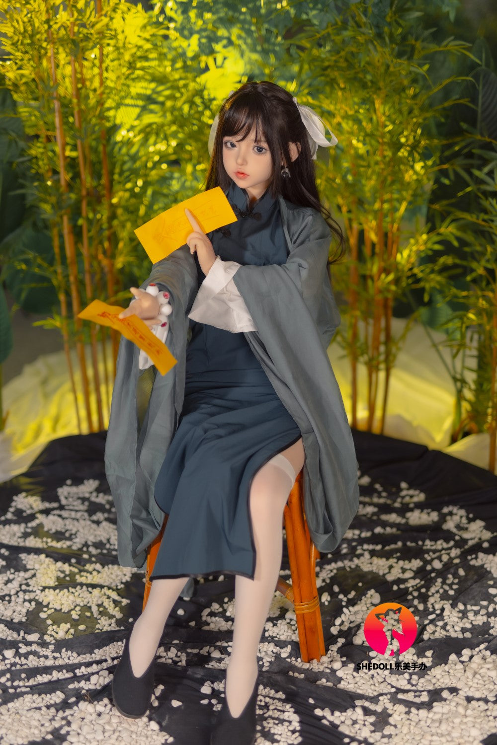 Dora sexdukke (SHEDOLL 148 cm D-cup #SH086 2.0 silikone)