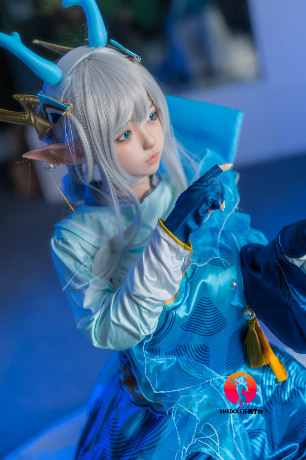 Aileen sexdukke (SHEDOLL 148 cm D-cup #SH087 2.0 silikone)