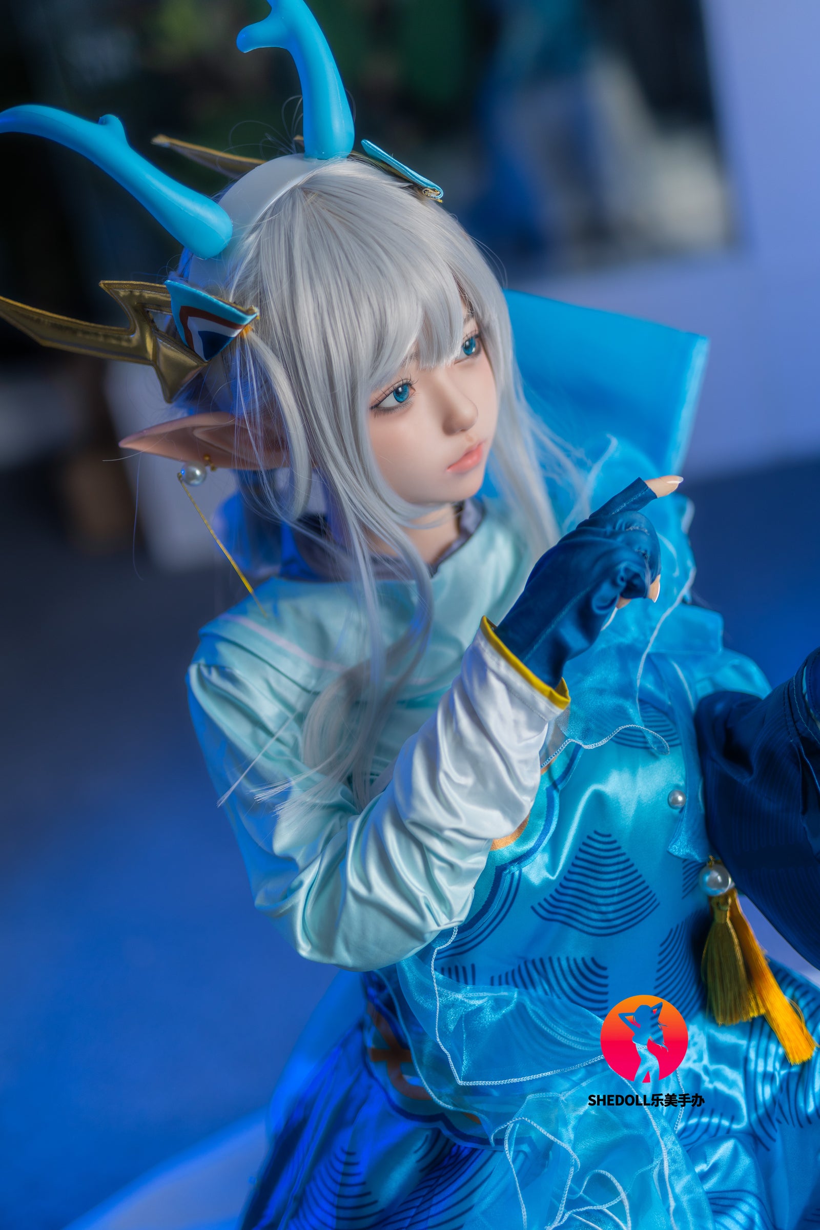 Aileen sexdukke (SHEDOLL 148 cm D-cup #SH087 2.0 silikone)