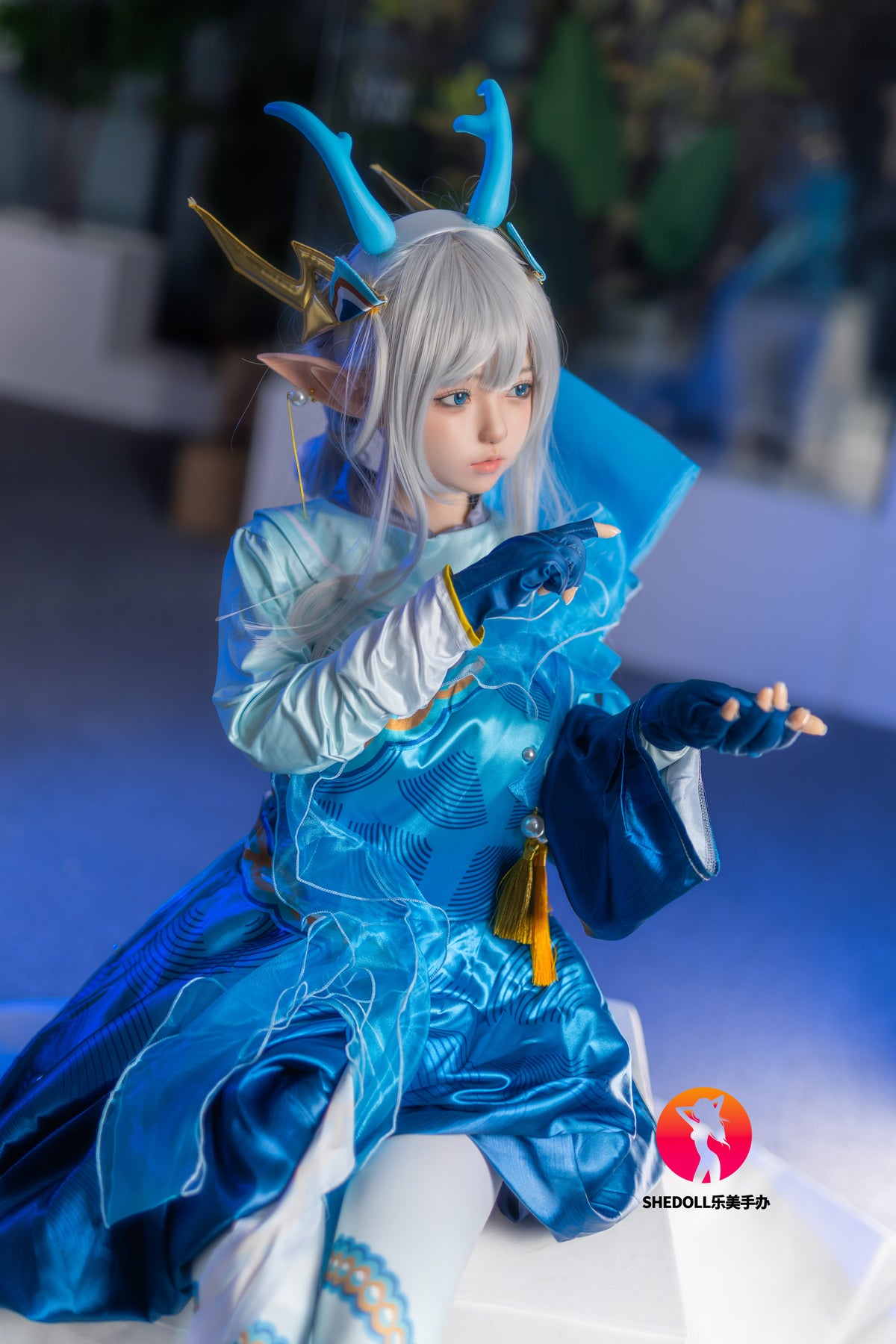 Aileen sexdukke (SHEDOLL 148 cm D-cup #SH087 2.0 silikone)