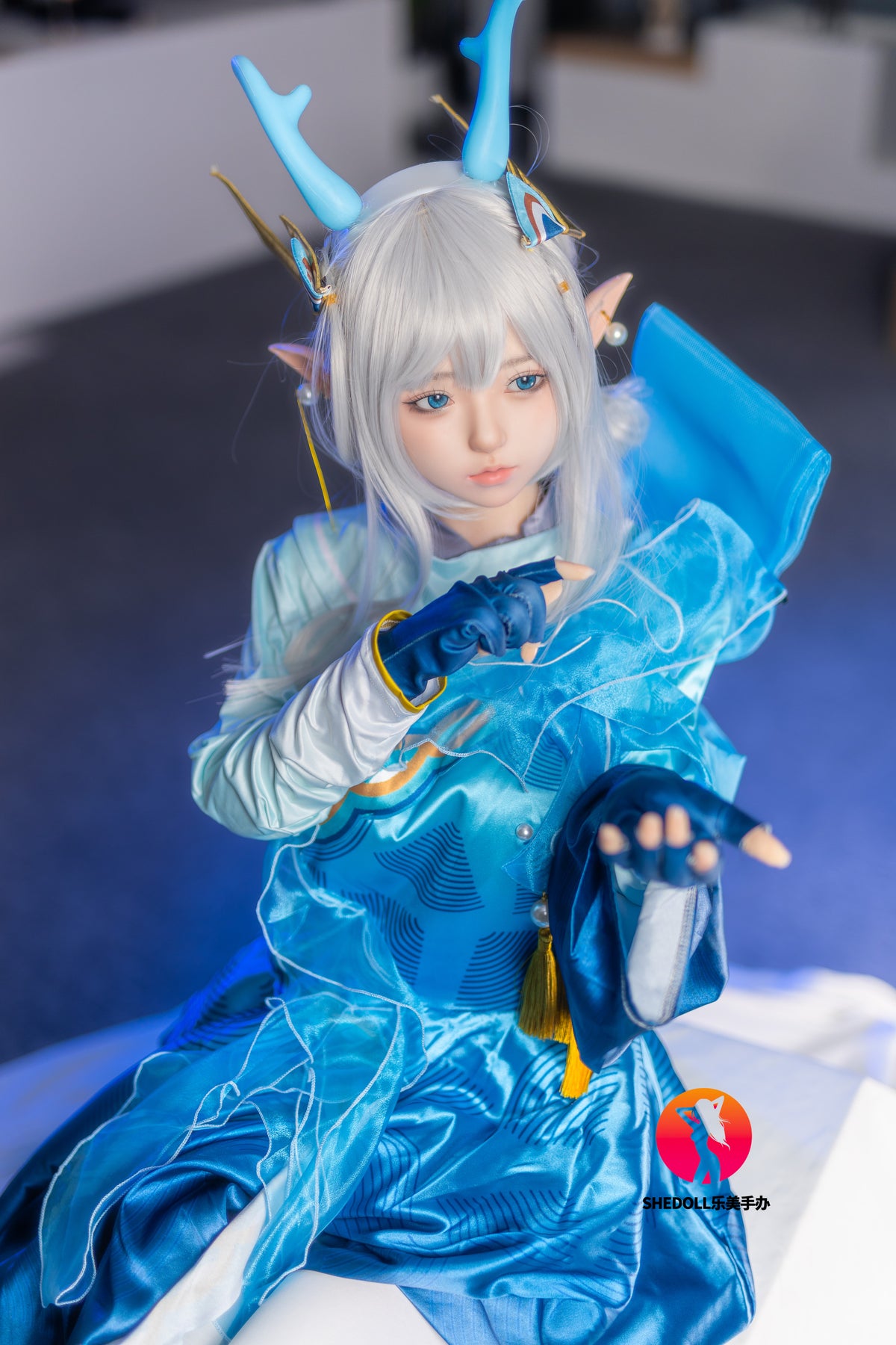 Aileen sexdukke (SHEDOLL 148 cm D-cup #SH087 2.0 silikone)