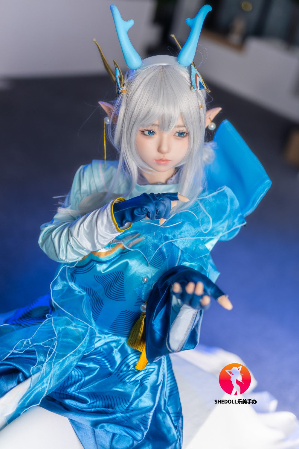 Aileen sexdukke (SHEDOLL 148 cm D-cup #SH087 2.0 silikone)