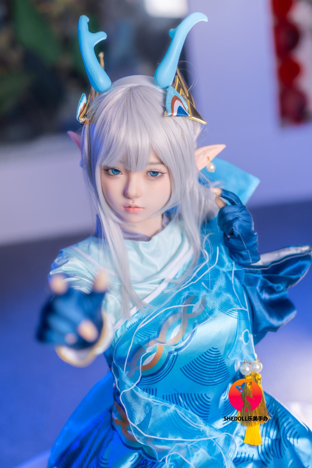 Aileen sexdukke (SHEDOLL 148 cm D-cup #SH087 2.0 silikone)