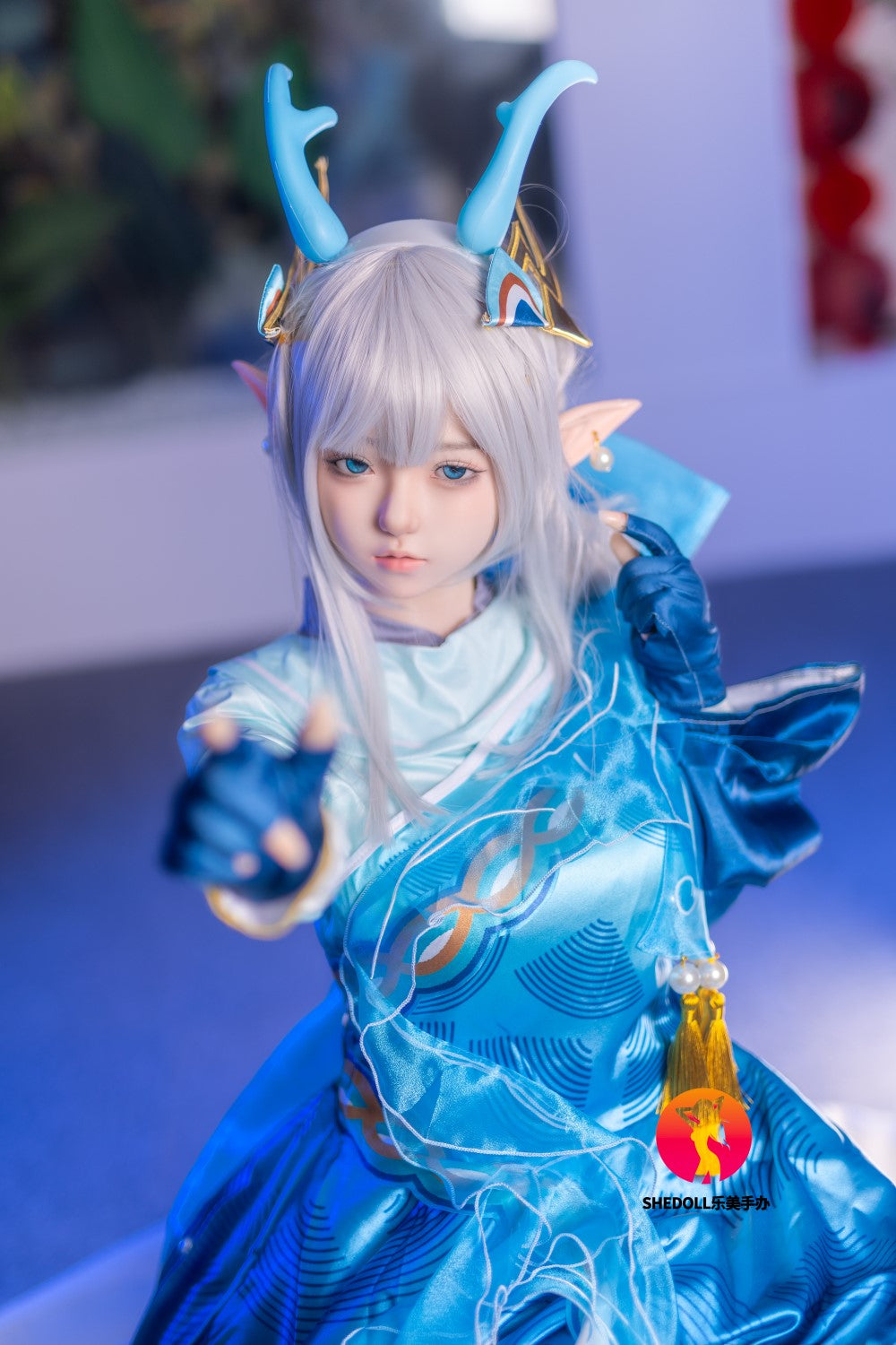 Aileen sexdukke (SHEDOLL 148 cm D-cup #SH087 2.0 silikone)