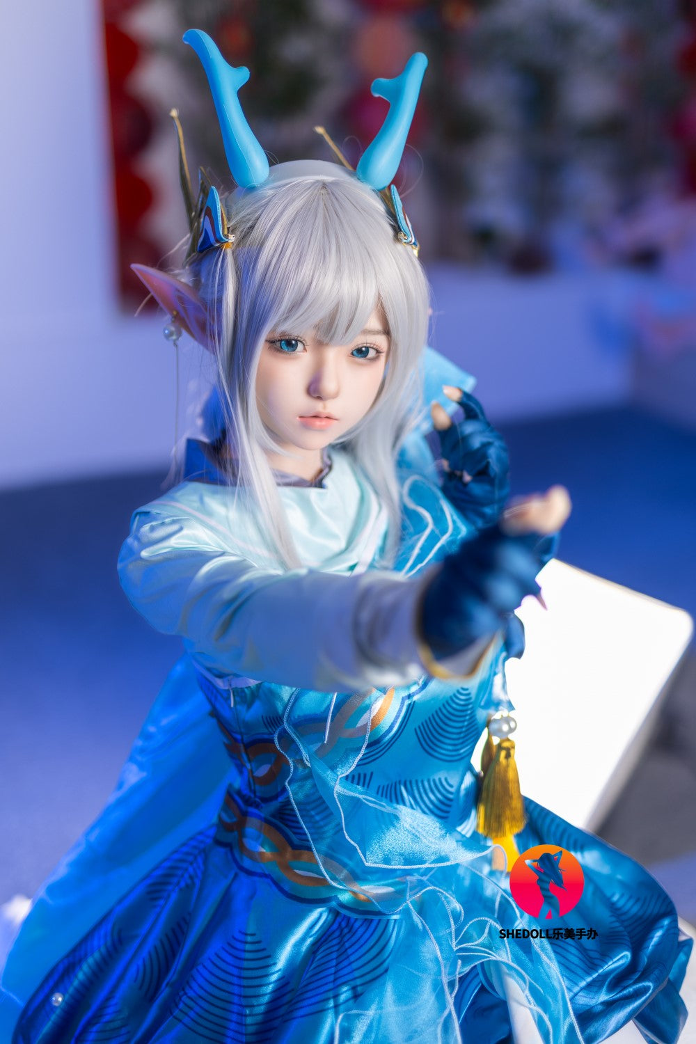 Aileen sexdukke (SHEDOLL 148 cm D-cup #SH087 2.0 silikone)