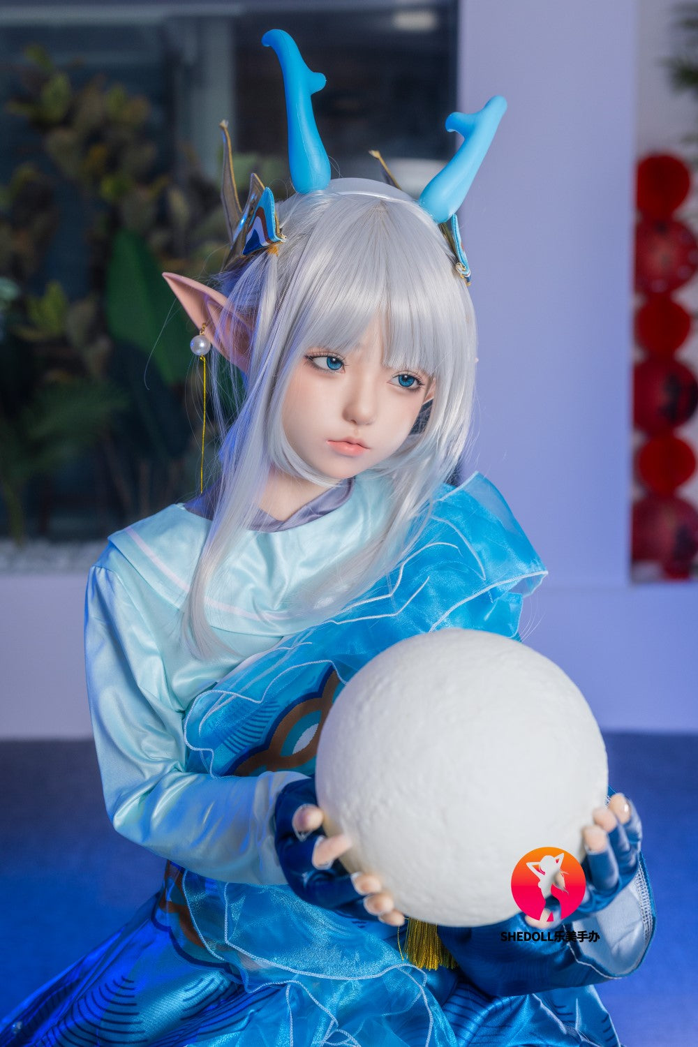 Aileen sexdukke (SHEDOLL 148 cm d-cup #SH087 2.0 silikone)