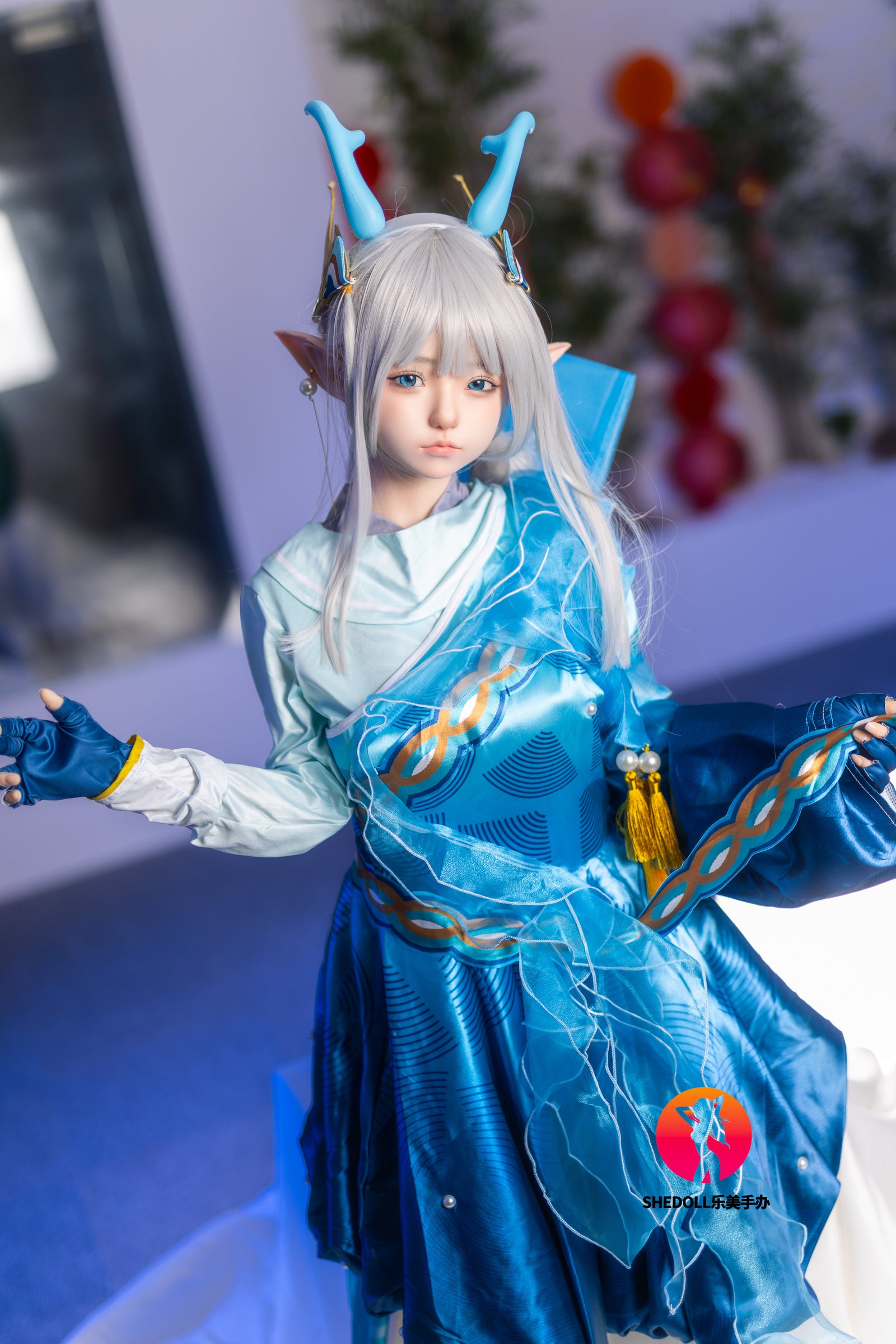 Aileen sexdukke (SHEDOLL 148 cm D-cup #SH087 2.0 silikone)