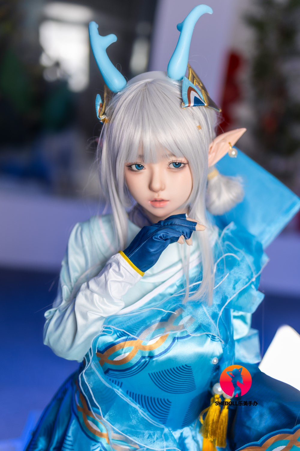 Aileen sexdukke (SHEDOLL 148 cm D-cup #SH087 2.0 silikone)