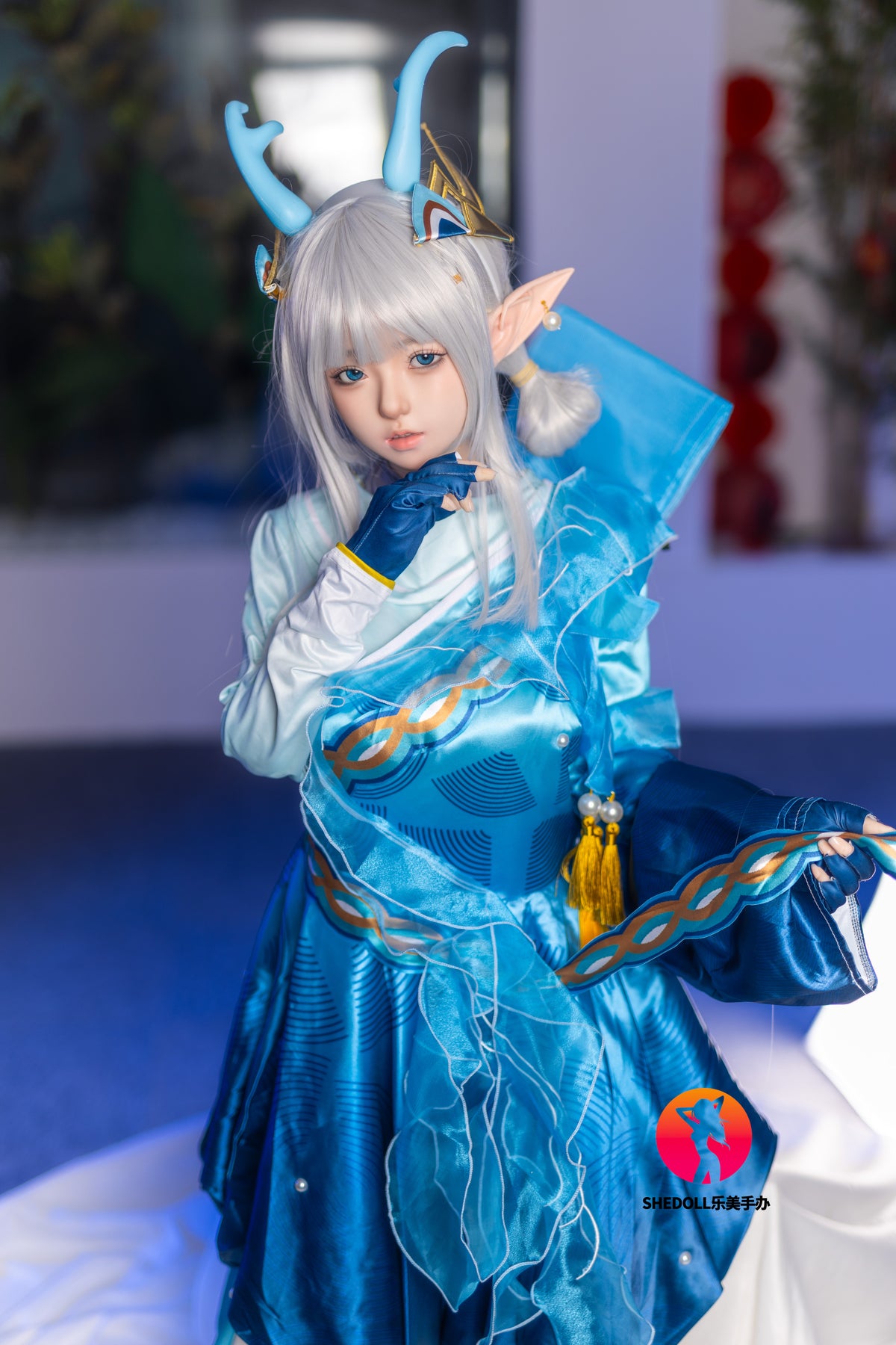 Aileen sexdukke (SHEDOLL 148 cm D-cup #SH087 2.0 silikone)