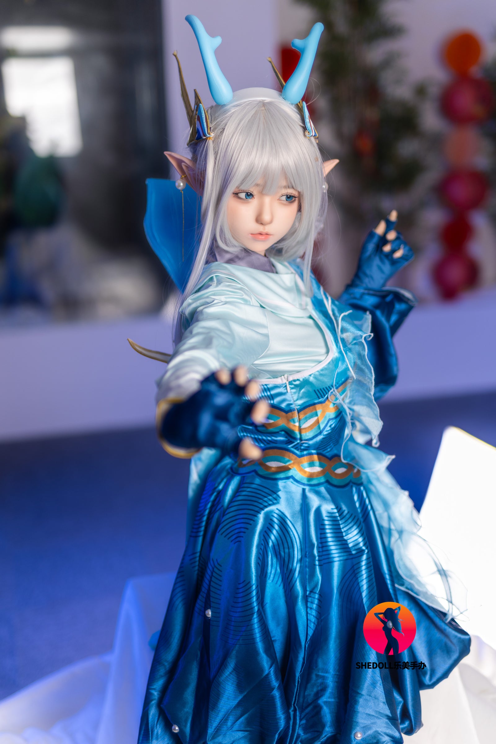 Aileen sexdukke (SHEDOLL 148 cm D-cup #SH087 2.0 silikone)