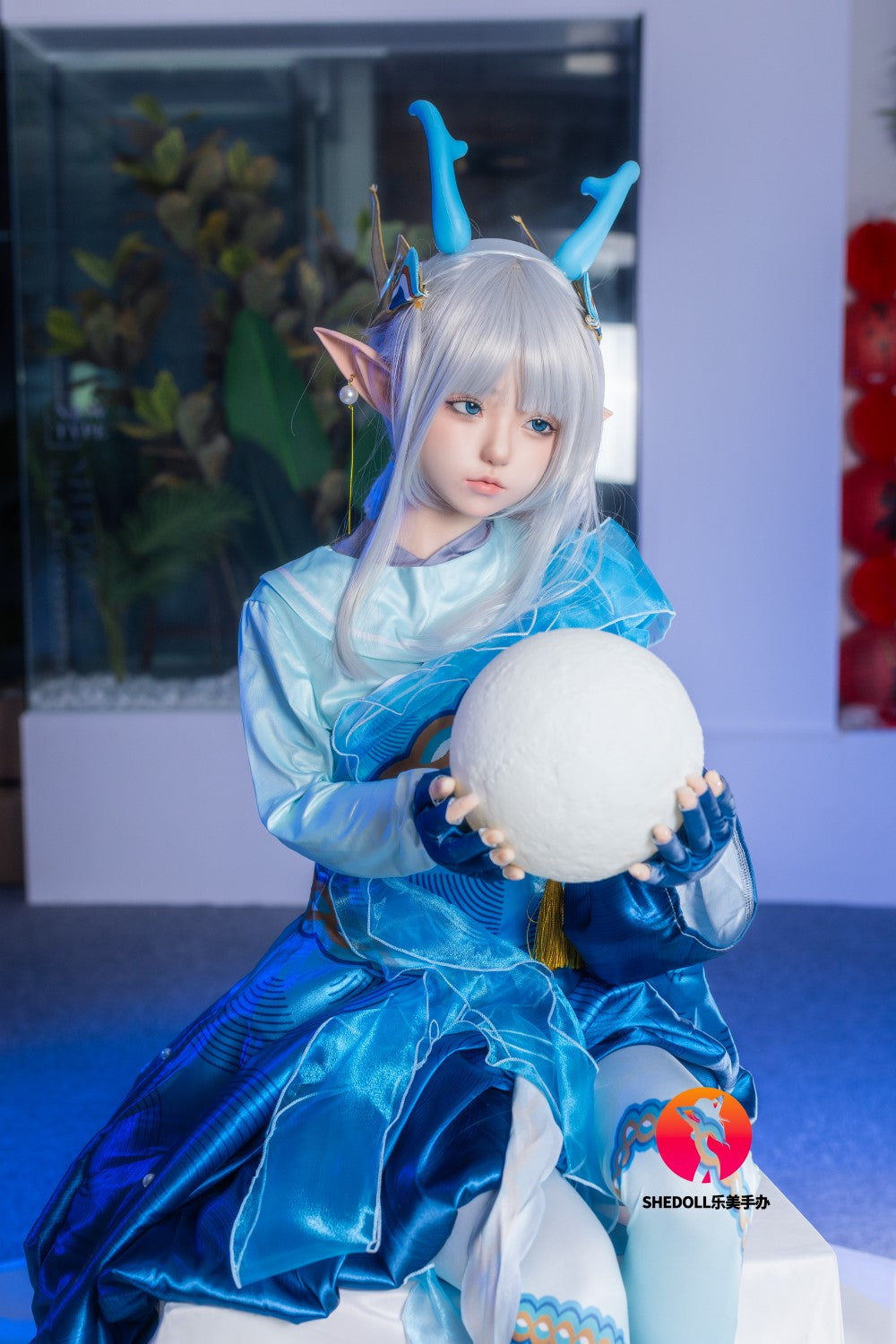 Aileen sexdukke (SHEDOLL 148 cm D-cup #SH087 2.0 silikone)