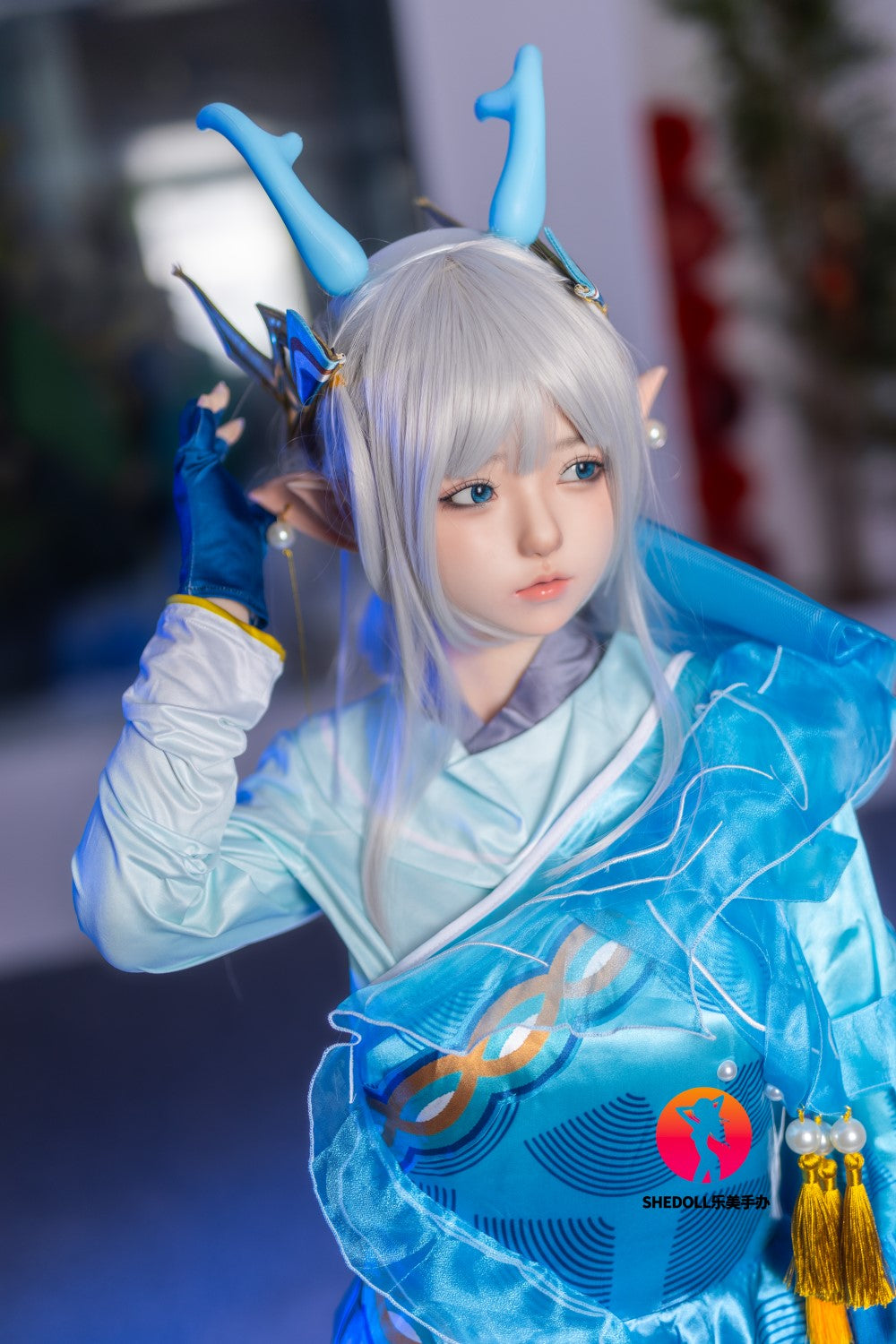 Aileen sexdukke (SHEDOLL 148 cm D-cup #SH087 2.0 silikone)